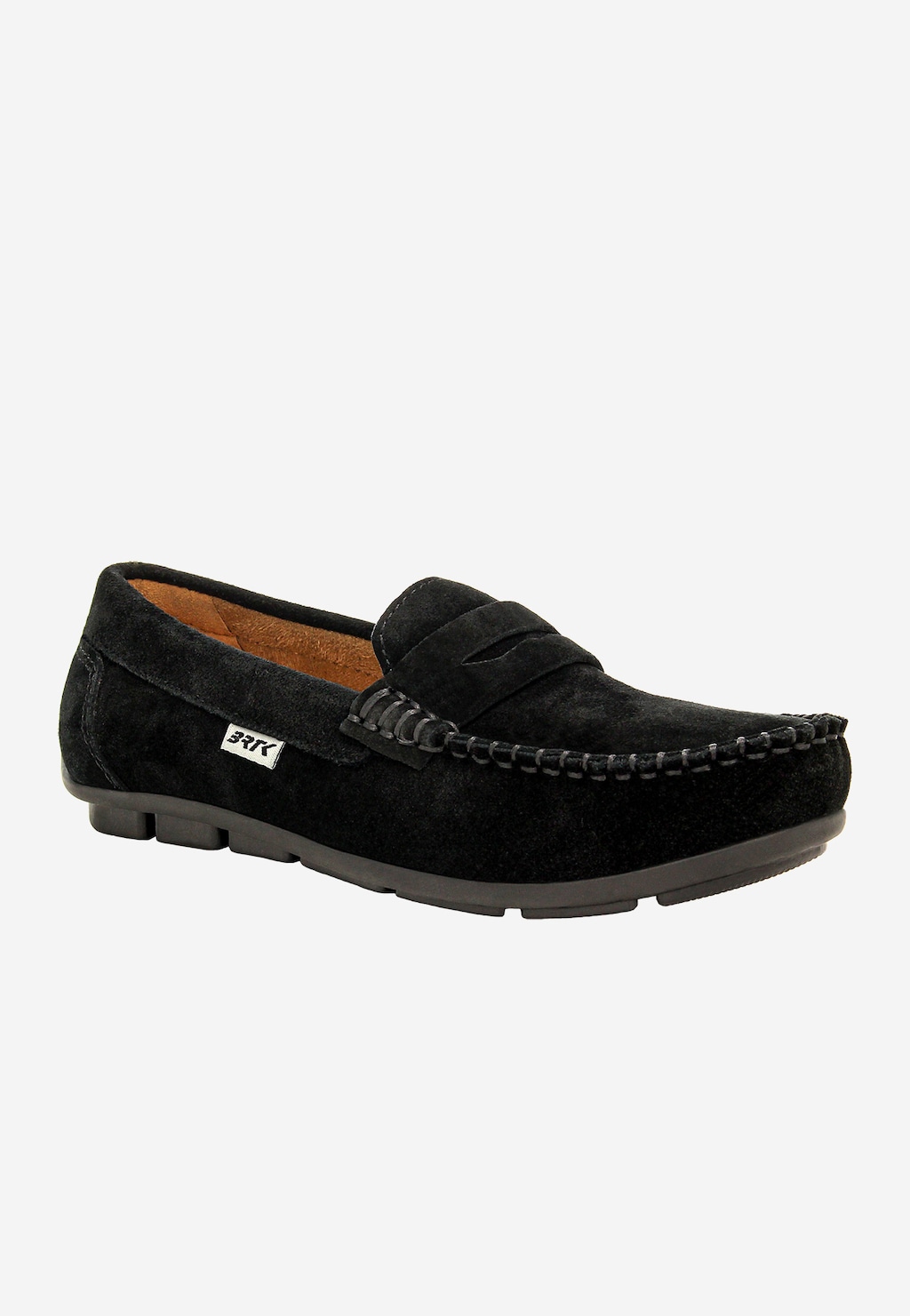 Čierne mokasíny pre chlapcov BARTEK 87801-61 Widok 3