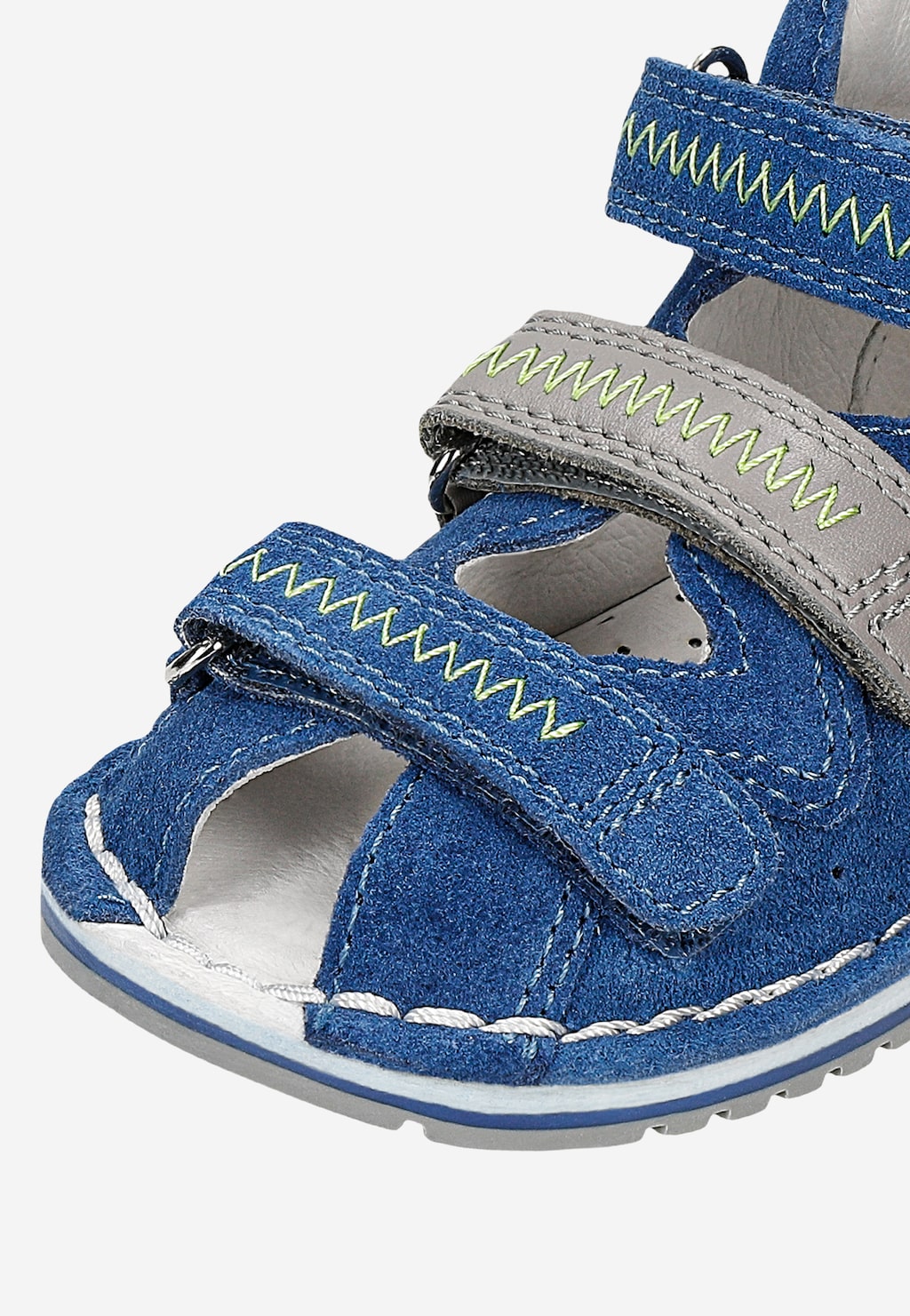 Uzavřené sandály BARTEK, 89200-66, pro chlapce modro-šedé Widok 9
