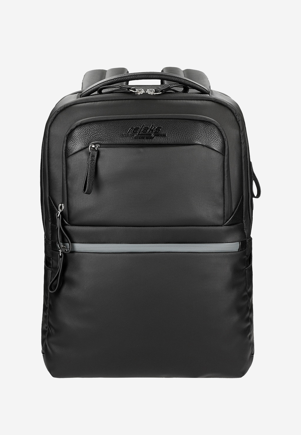 Velký černý pánský batoh RELAKS R90008-51 Widok 1