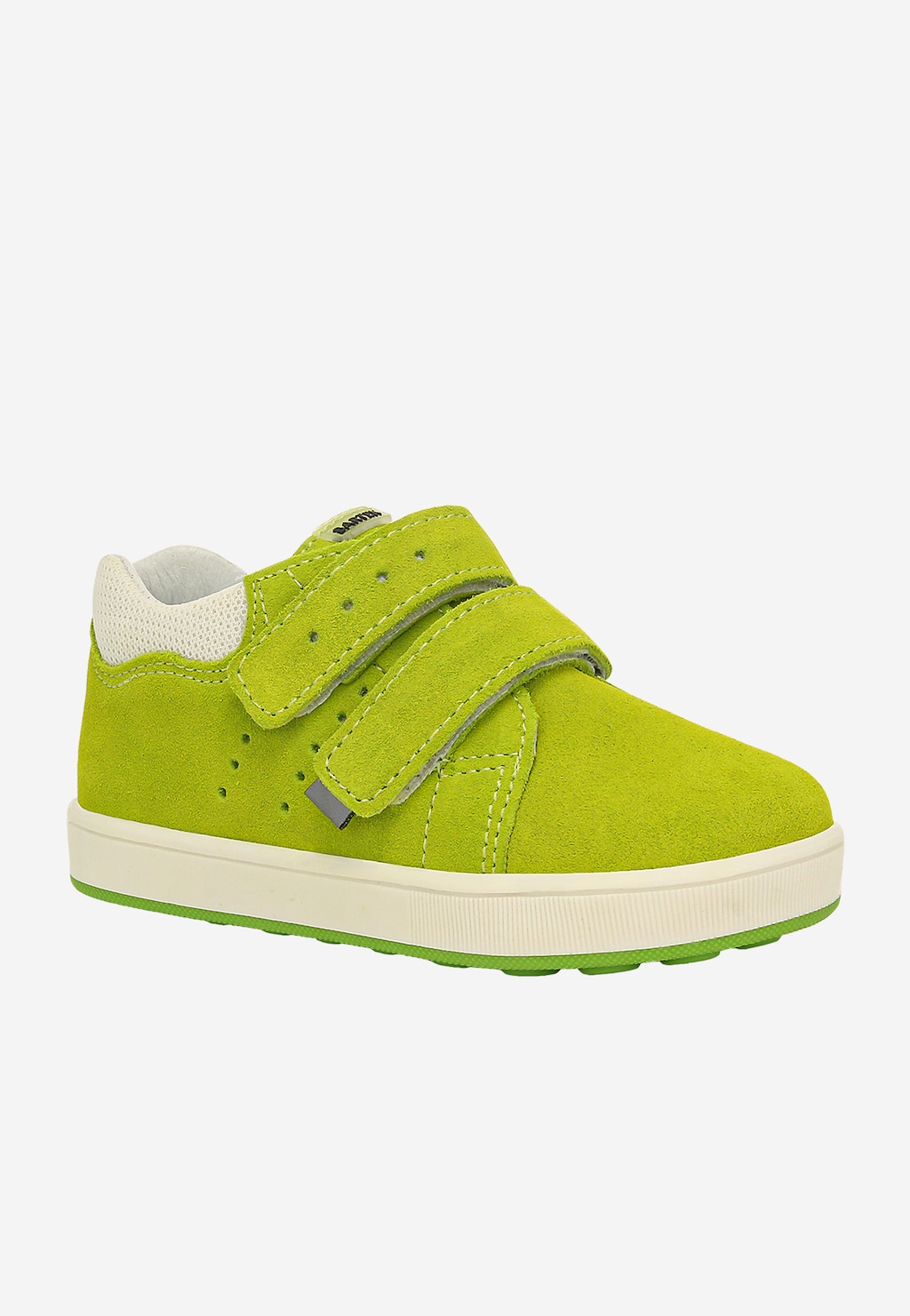 Zelené tenisky BARTEK z brúsenej kože Widok 3