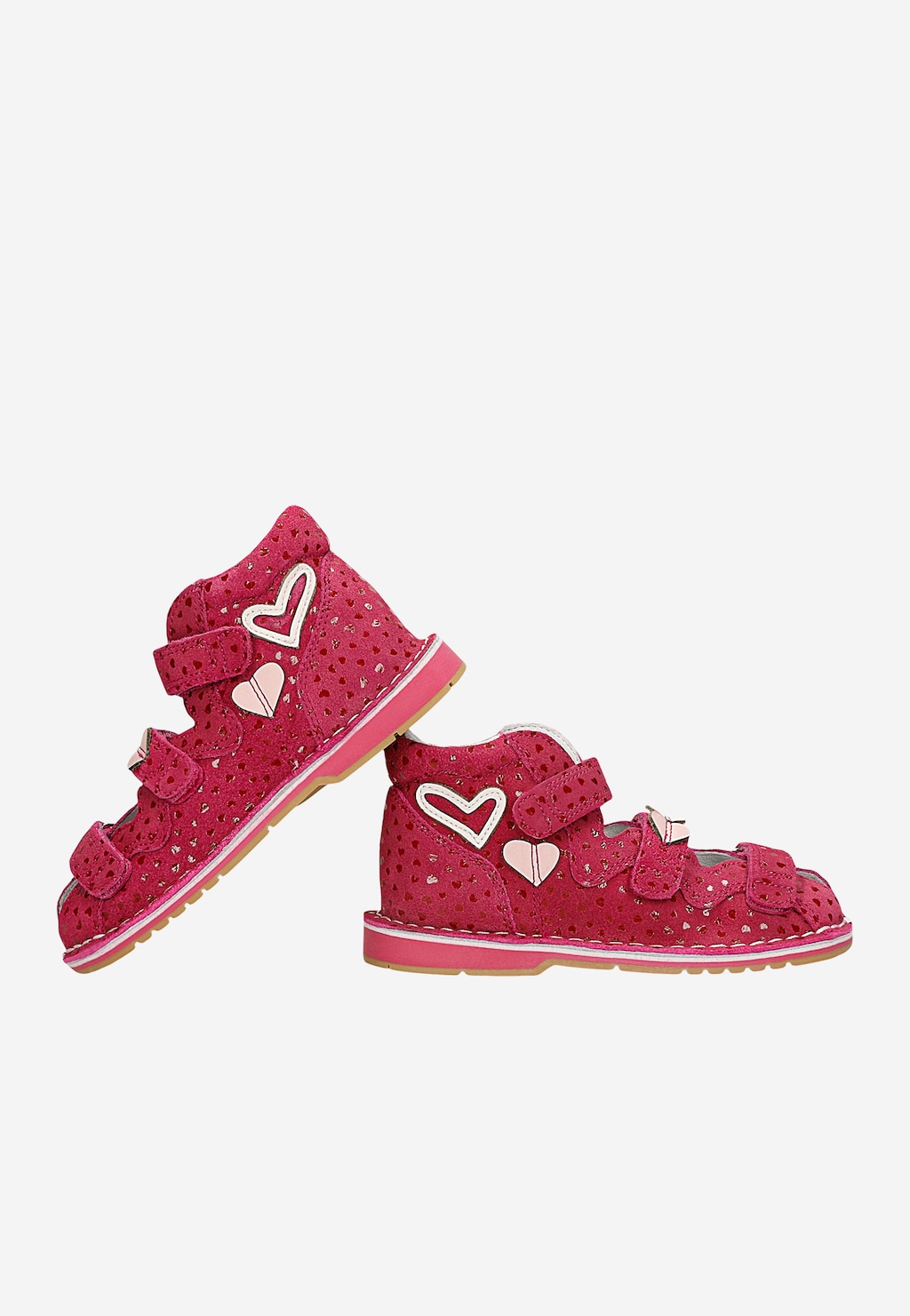 Uzavřené sandály BARTEK, 85500-65, pro holčičky, růžové Widok 7