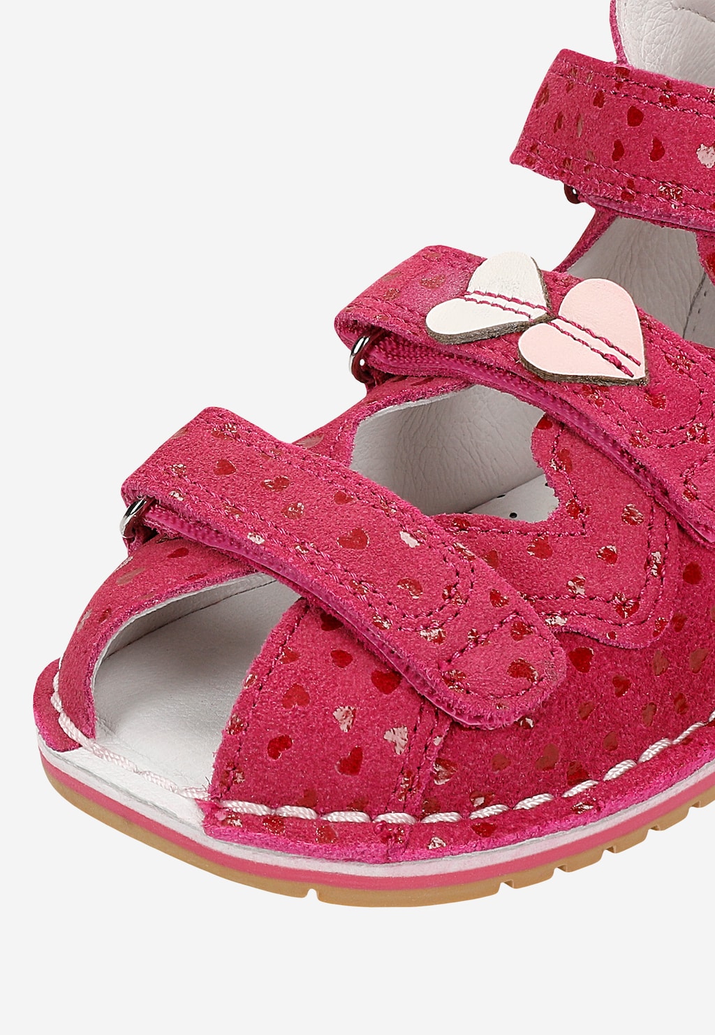 Uzavřené sandály BARTEK, 85500-65, pro holčičky, růžové Widok 9