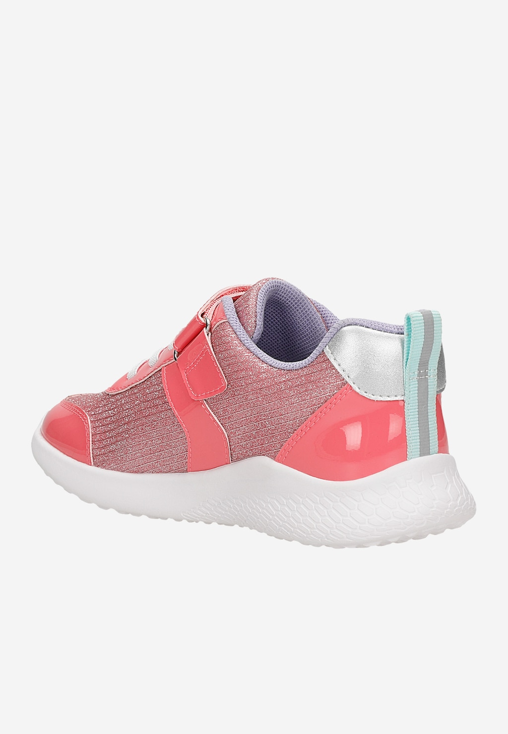 BARTEK ružové tenisky pre dievčatá s trblietavým materiálom 87005-15 Widok 4