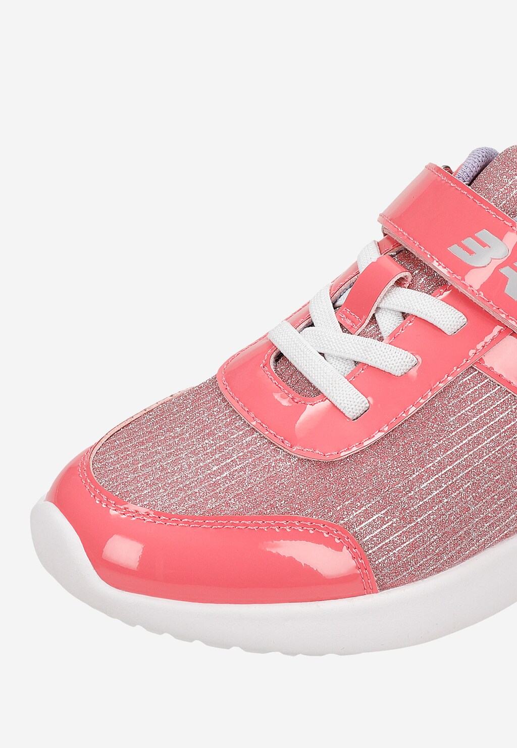 BARTEK ružové tenisky pre dievčatá s trblietavým materiálom 87005-15 Widok 9
