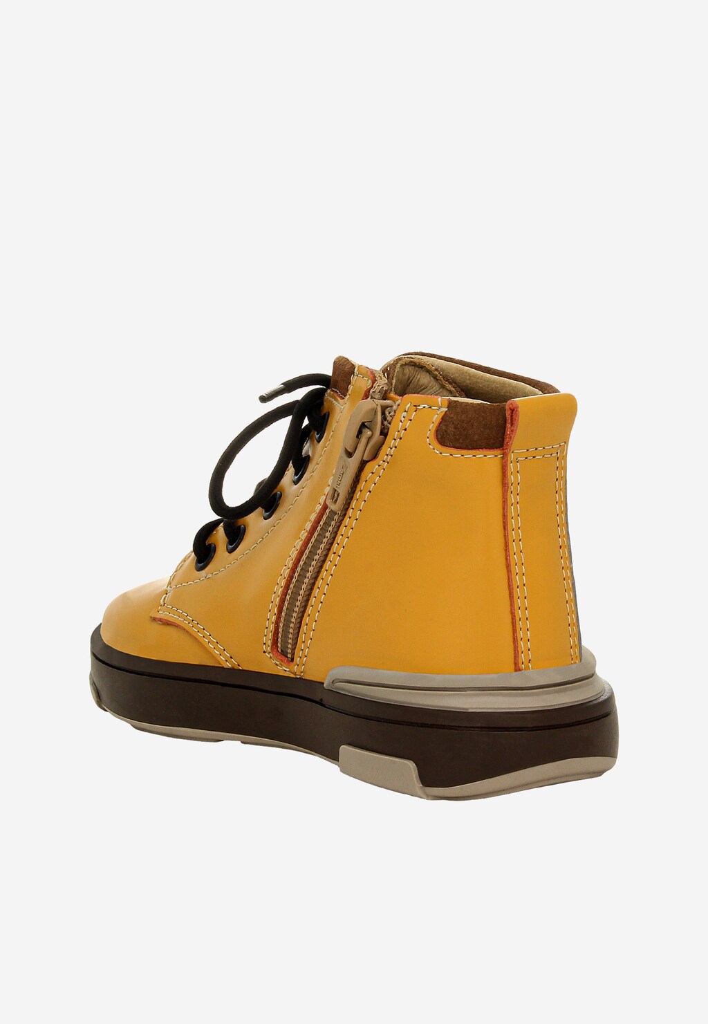 Žlté detské kotníkové topánky BARTEK 1112101 Widok 5