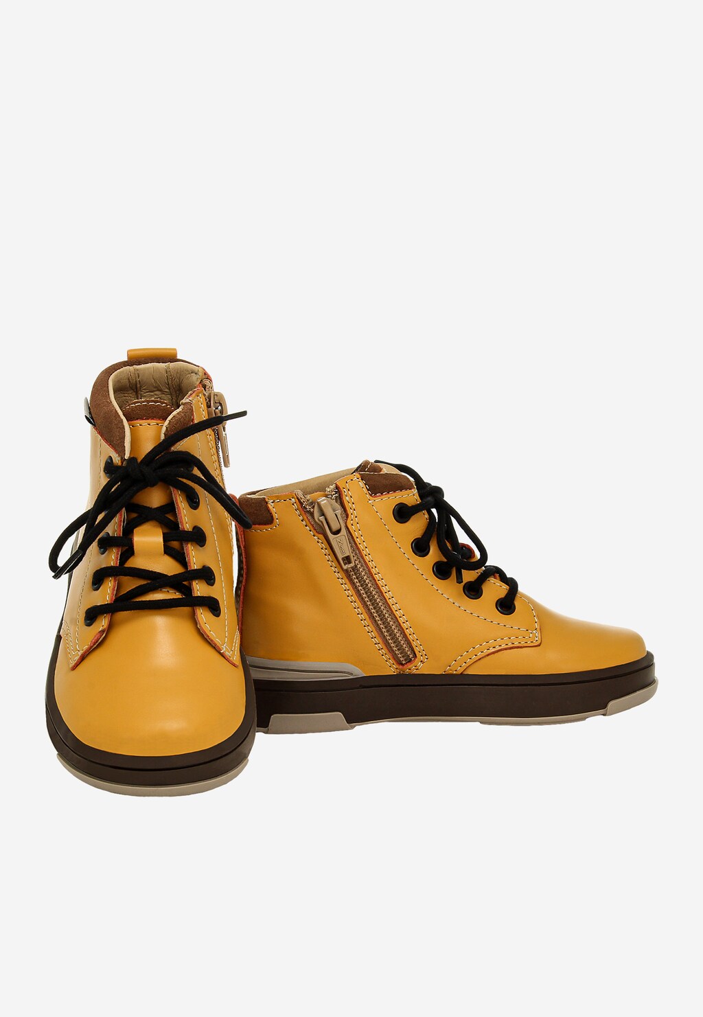 Žlté detské kotníkové topánky BARTEK 1112101 Widok 8