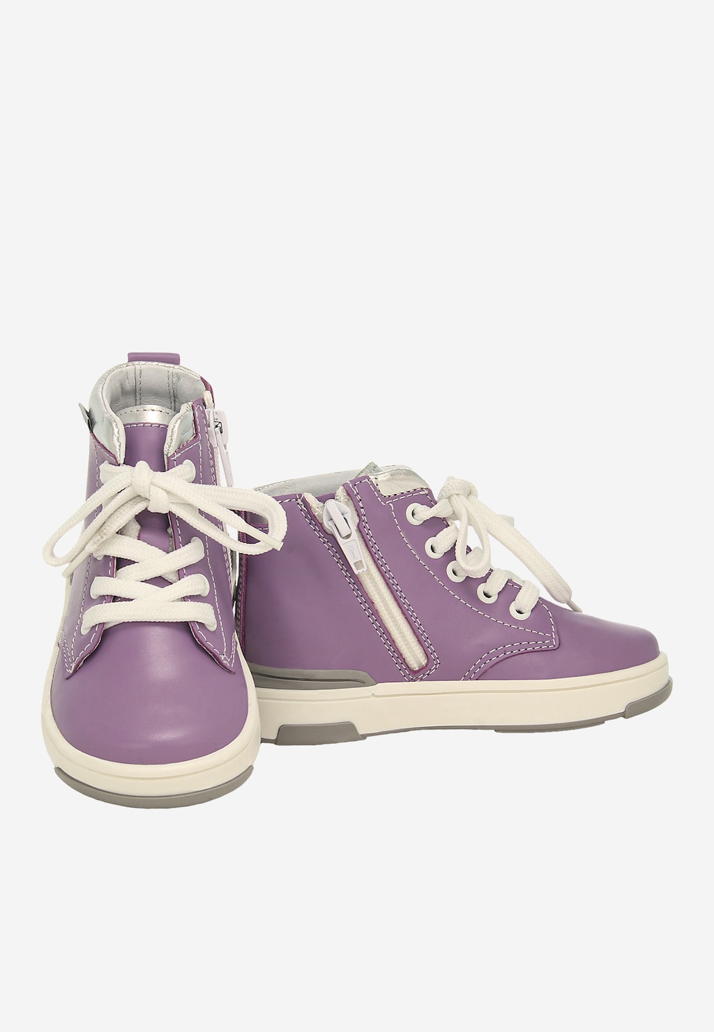 BARTEK Fialovo-strieborné kotníkové topánky pre dievčatá 1112102 Widok 8