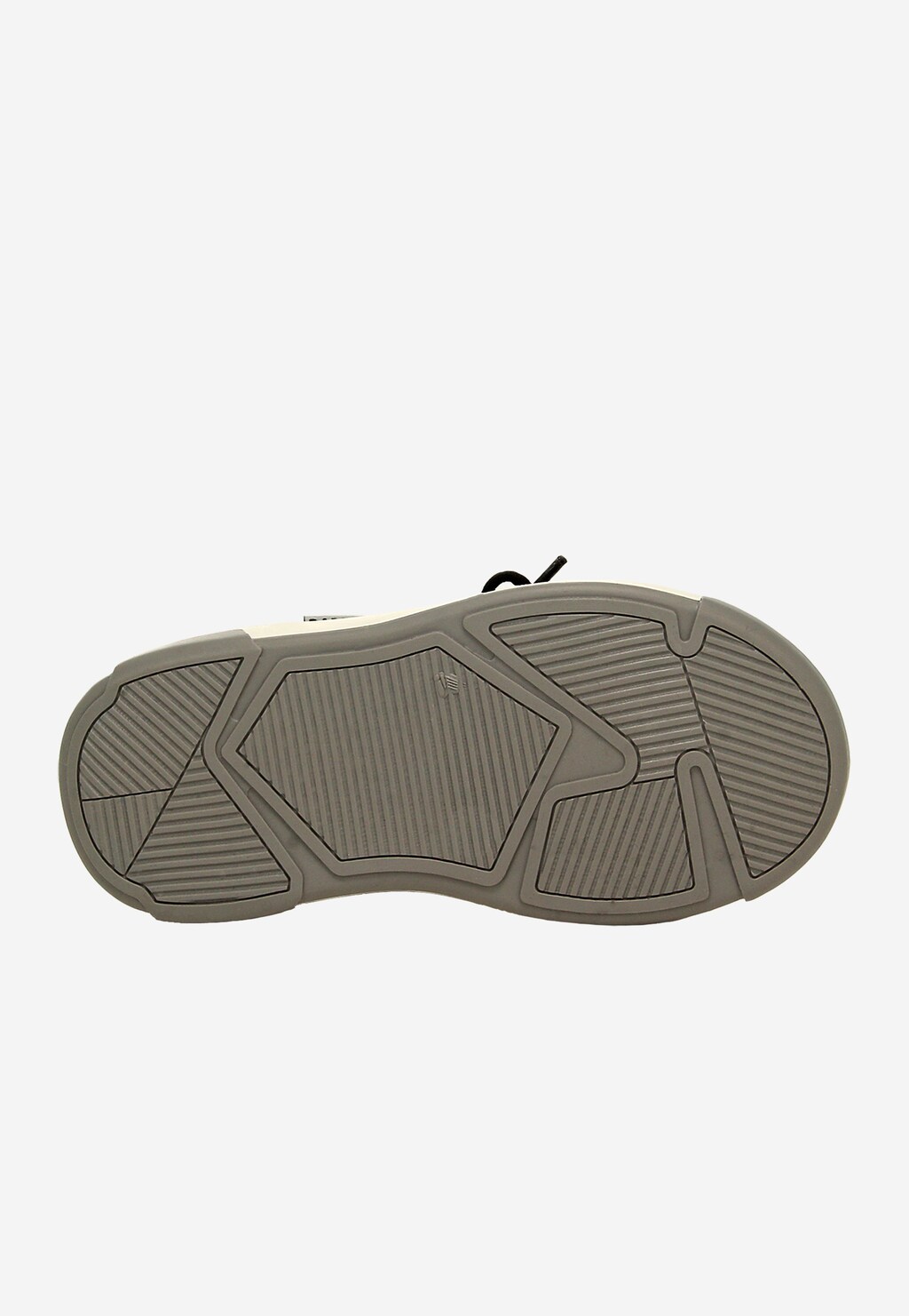 Strieborno-čierne tenisky BARTEK 1112103 Widok 6