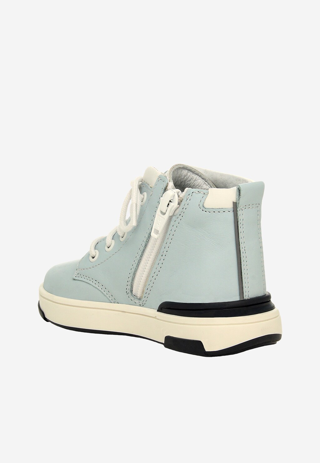 Modro-biele kožené tenisky BARTEK 1112104 Widok 5