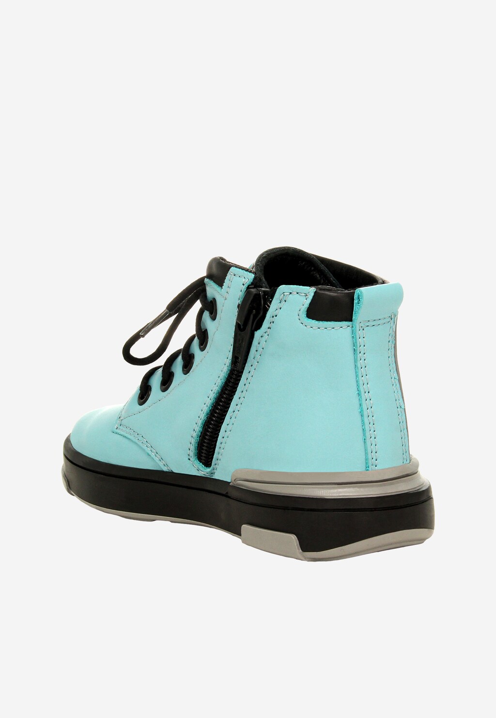 Tyrkysovo-čierne kotníkové topánky BARTEK typu tenisky 1112105 Widok 5