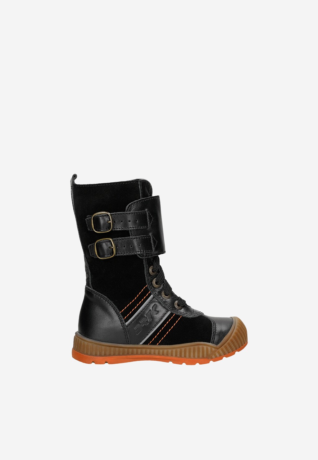 Zateplené čižmy BARTEK T-94203/ST/0IZ, pre dievčatá, čierno-oranžové Widok 1