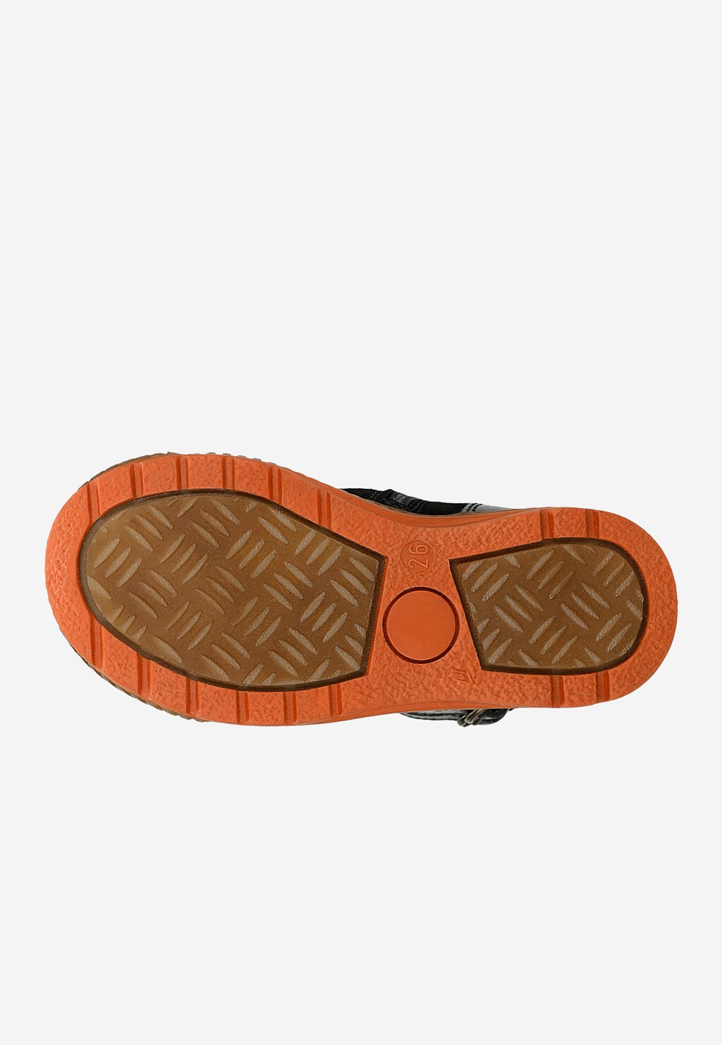 Kozaki ocieplane BARTEK T-94203/ST/0IZ, dla dziewcząt, czarno-pomarańczowy Widok 5