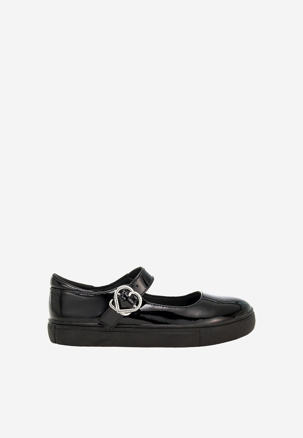 Černé elegantní dívčí balerínky z lakované kůže BARTEK 83006-31 Widok 1