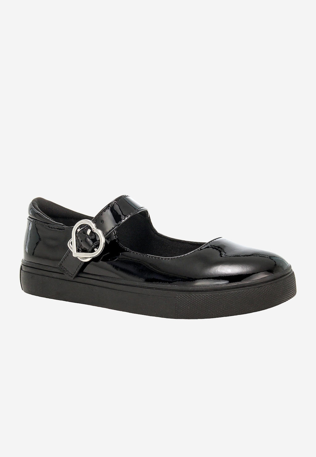Černé elegantní dívčí balerínky z lakované kůže BARTEK 83006-31 Widok 3