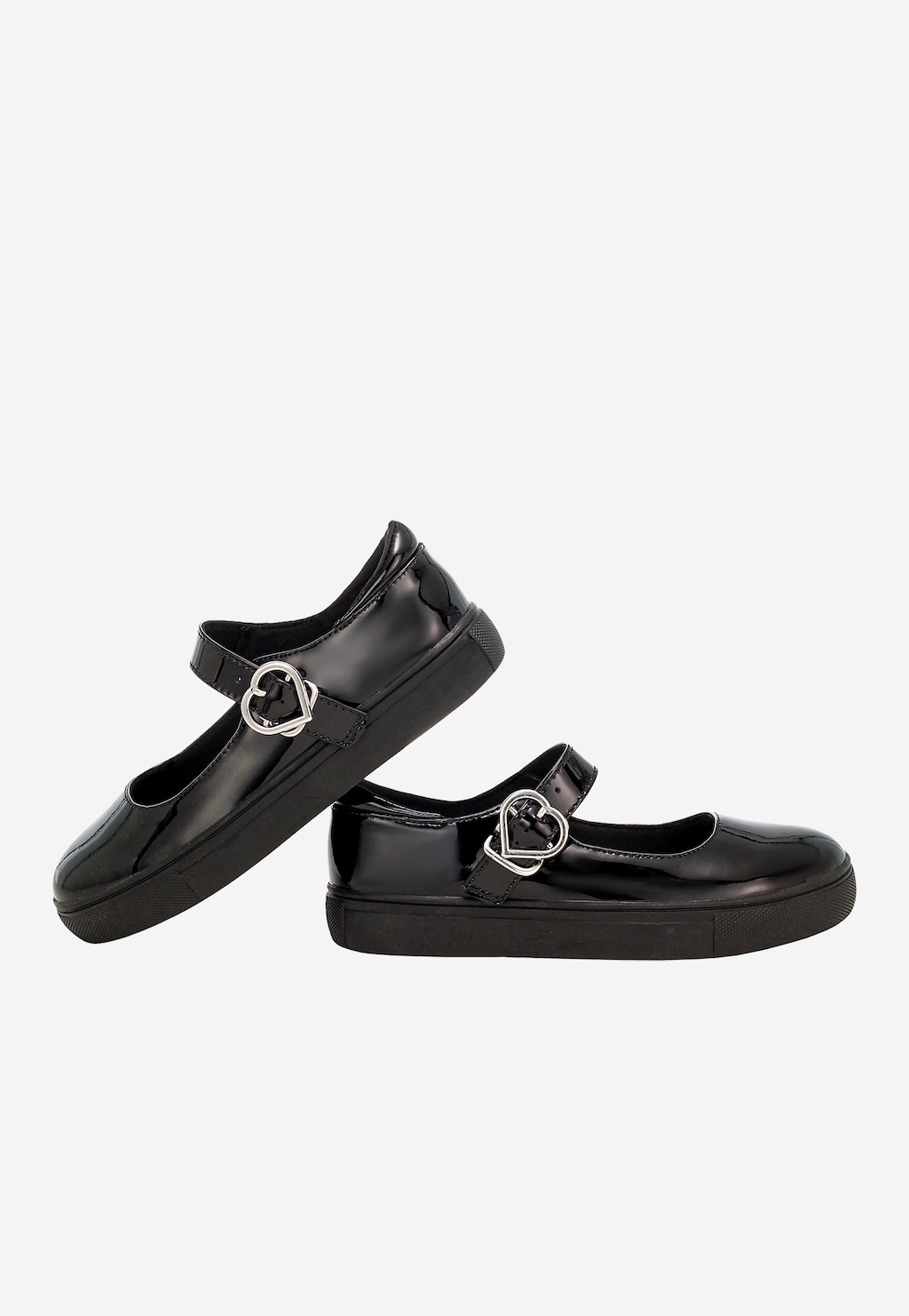 Černé elegantní dívčí balerínky z lakované kůže BARTEK 83006-31 Widok 8