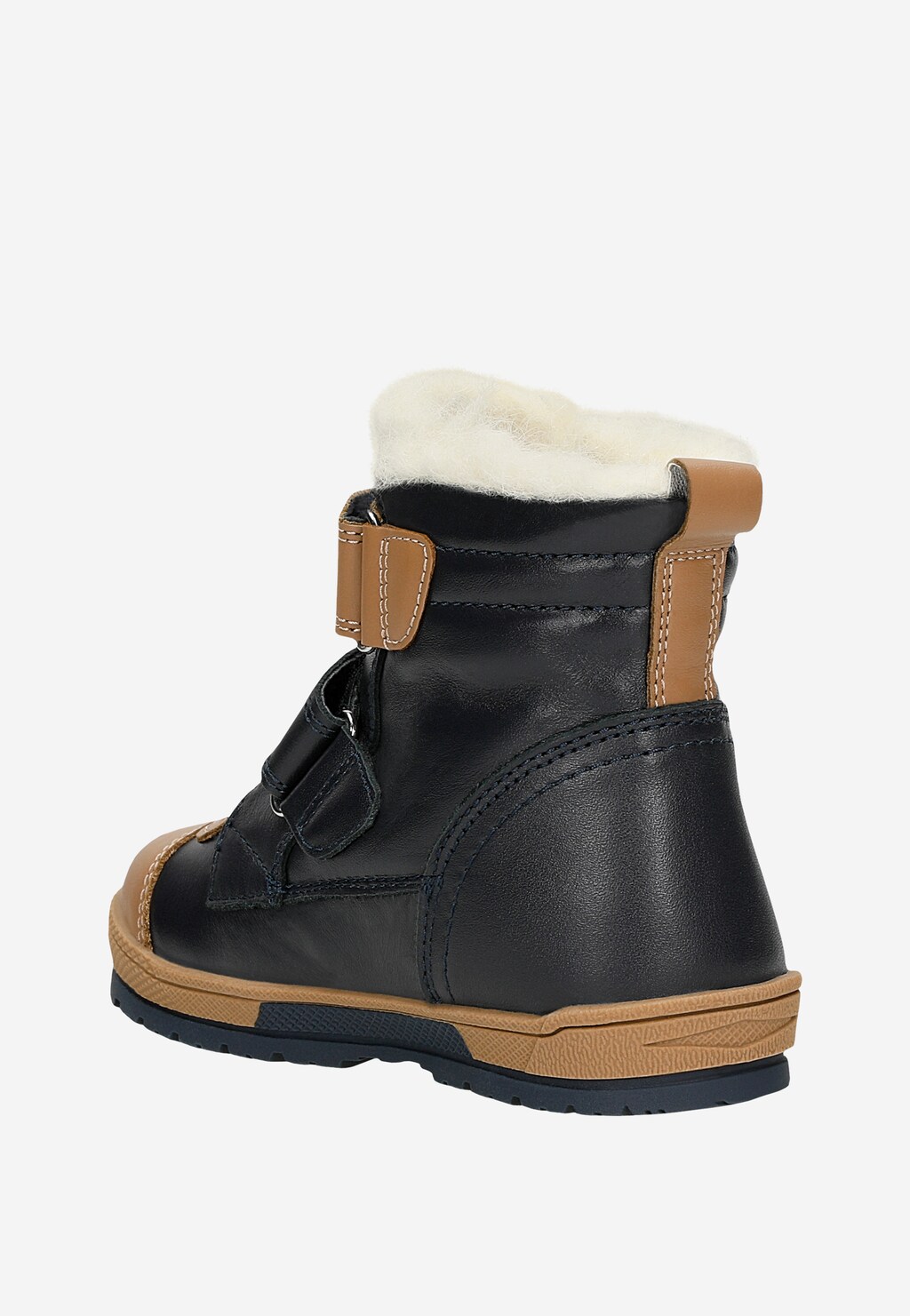 Kotníkové boty BARTEK 88003-56, tmavě modro-hnědé Widok 4