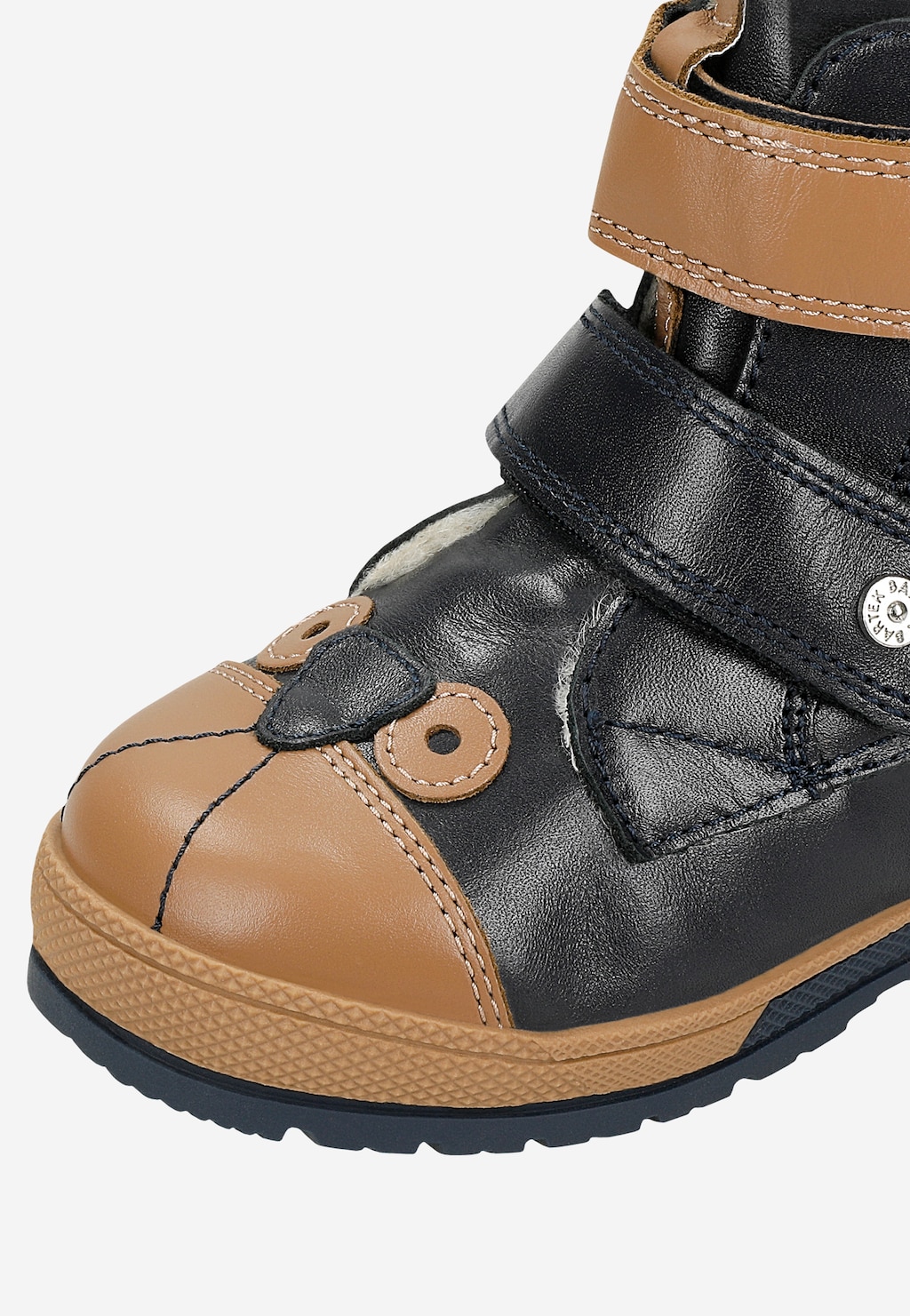 Kotníkové boty BARTEK 88003-56, tmavě modro-hnědé Widok 8