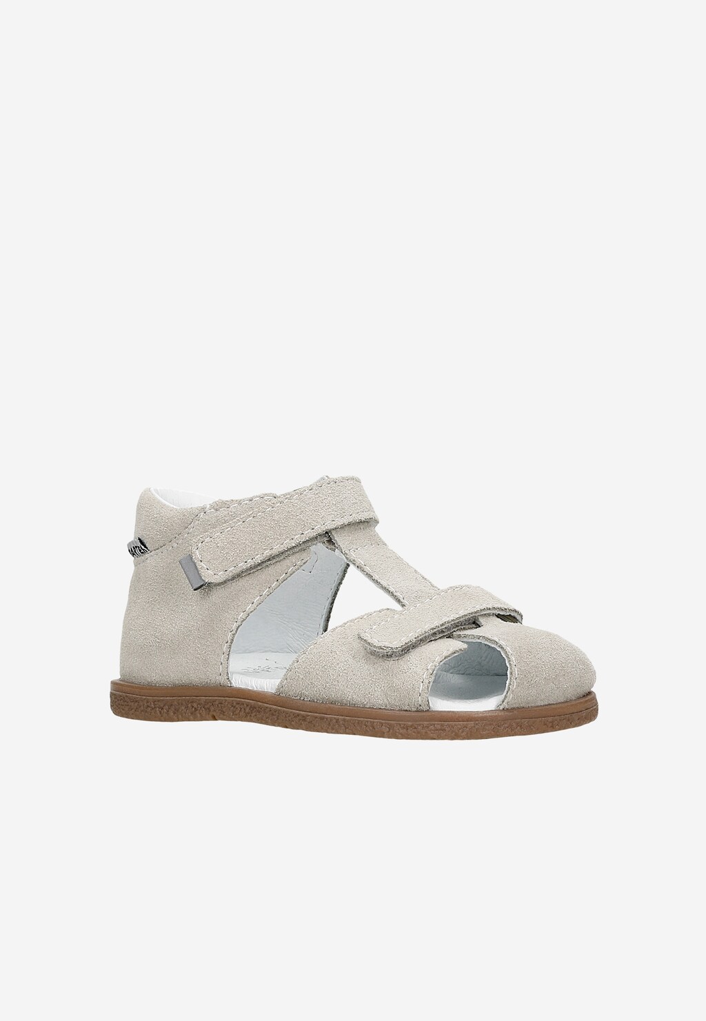 Sandały BARTEK 11042305, dla dziewcząt, beżowy Widok 2