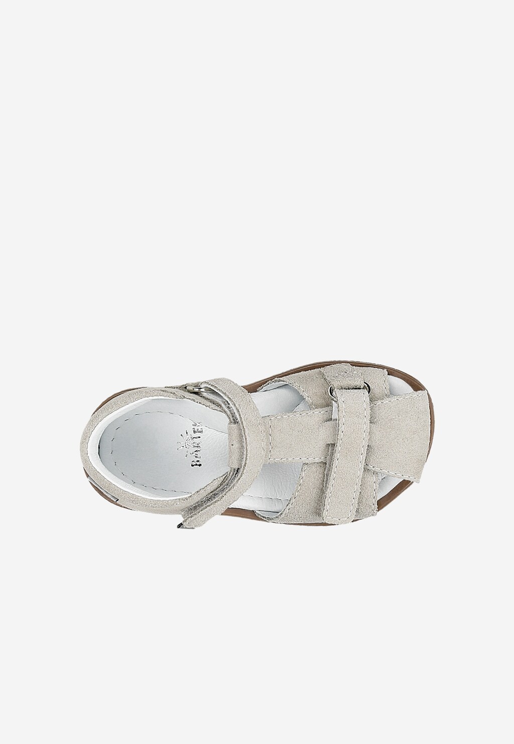 Sandały BARTEK 11042305, dla dziewcząt, beżowy Widok 4