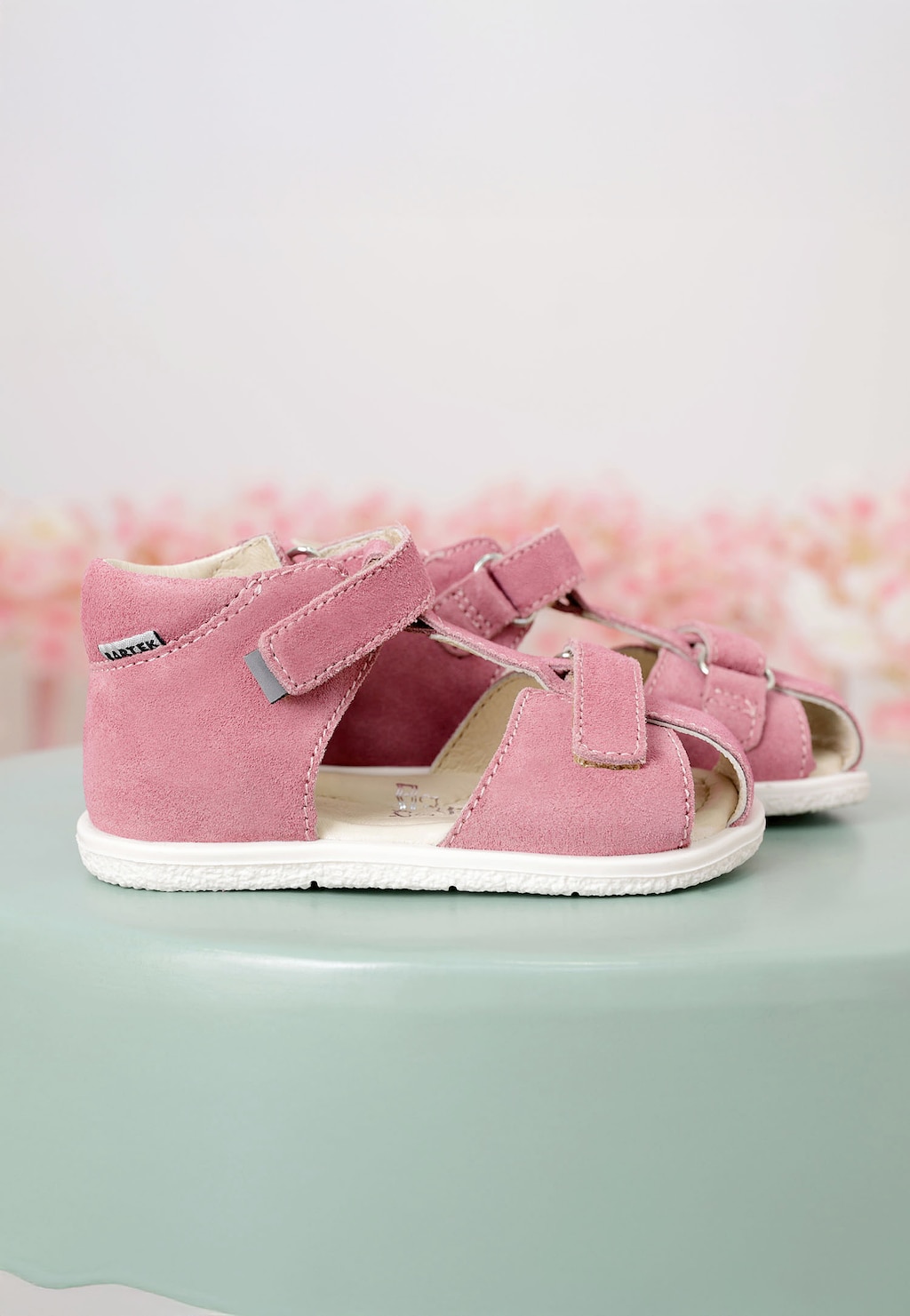 Sandále BARTEK 11042305, pre dievčatá, ružové Widok 9