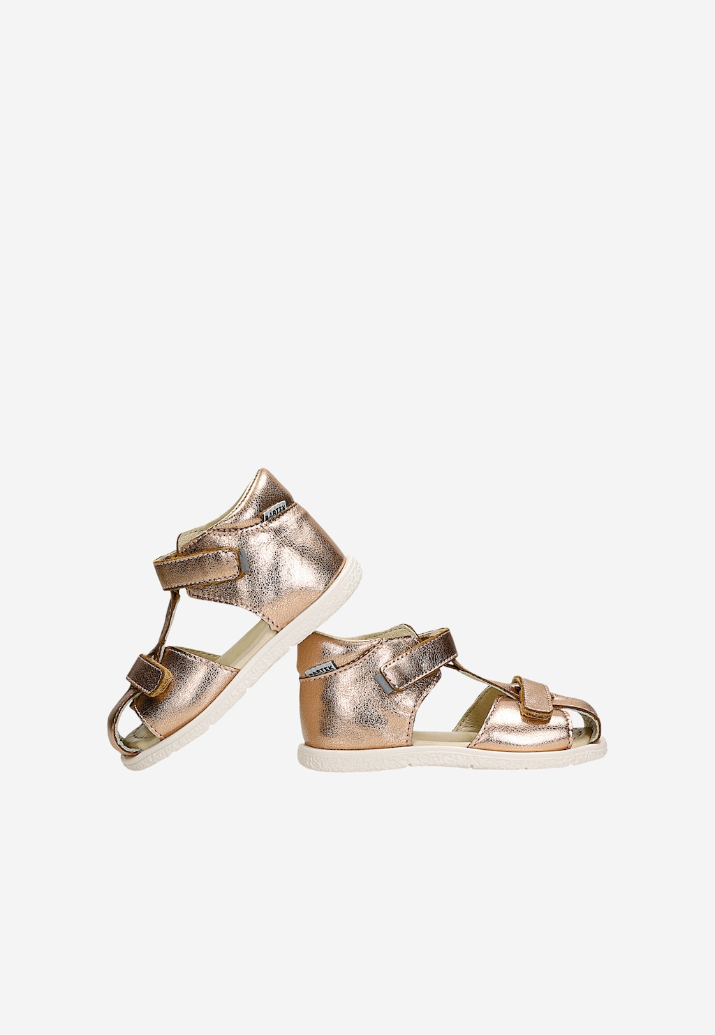 Sandále BARTEK 11042307, pre dievčatá, ružovo-zlaté Widok 7