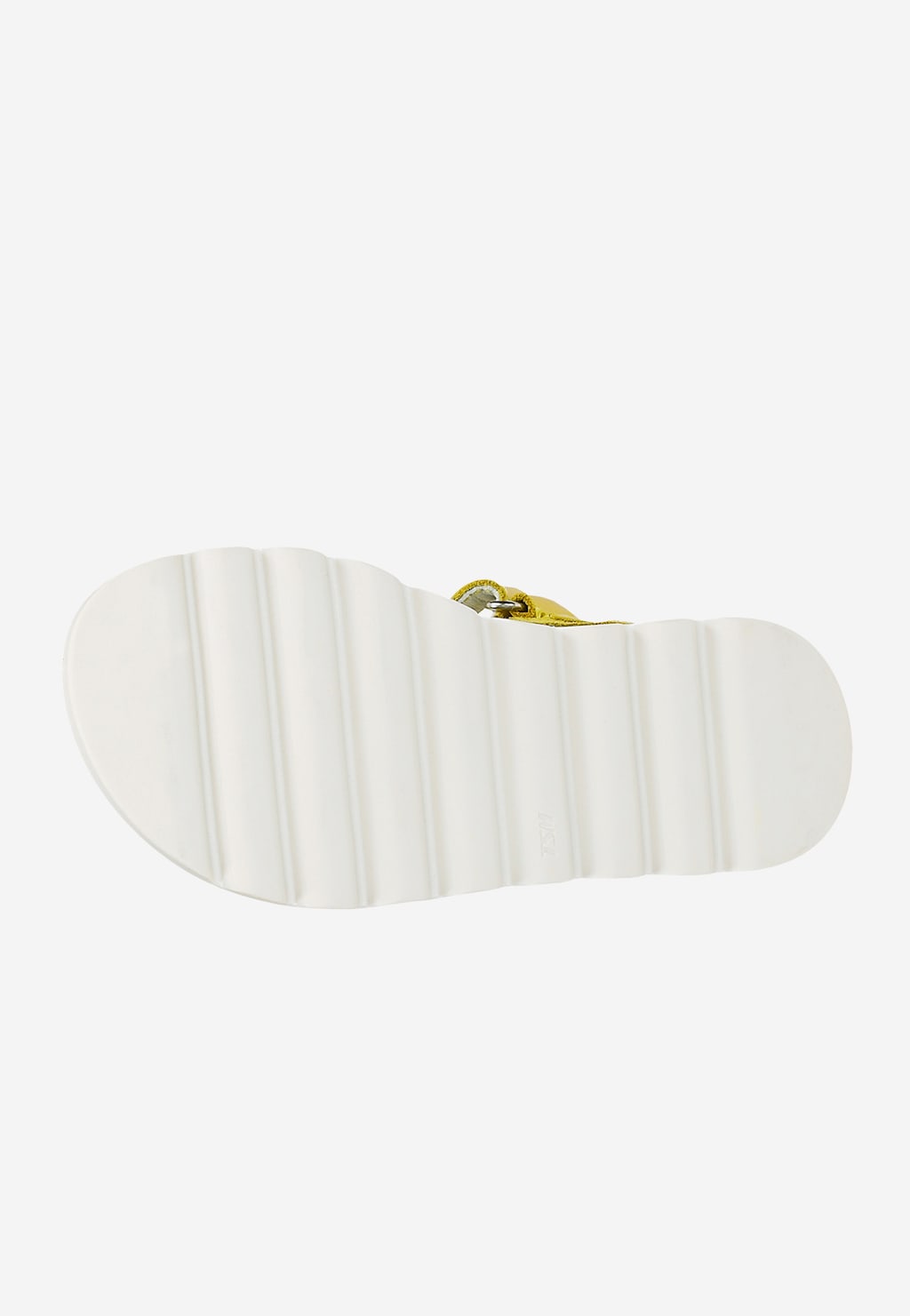 Žluté dívčí sandály BARTEK 11227017 s lesklou palmou Widok 6