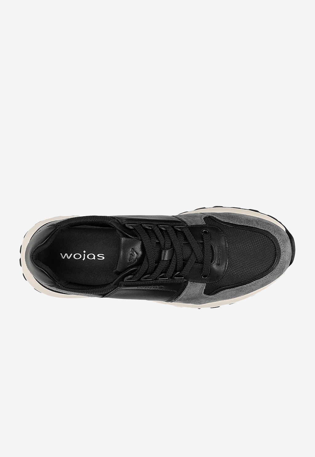 Čierno-sivé pánske tenisky 10299-81 Widok 4