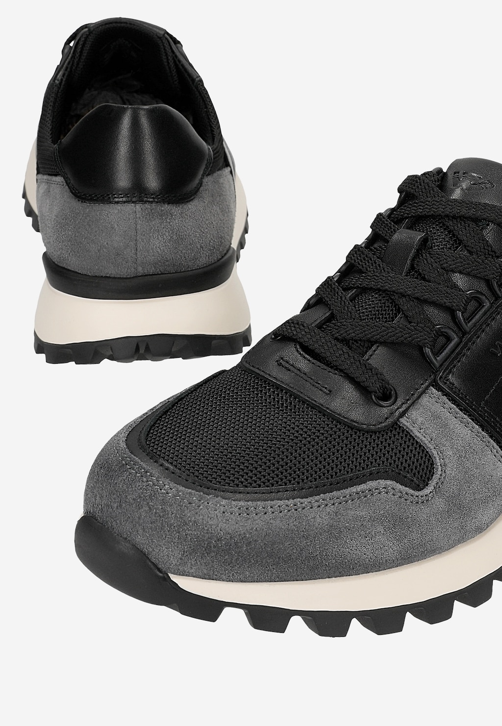 Čierno-sivé pánske tenisky 10299-81 Widok 6