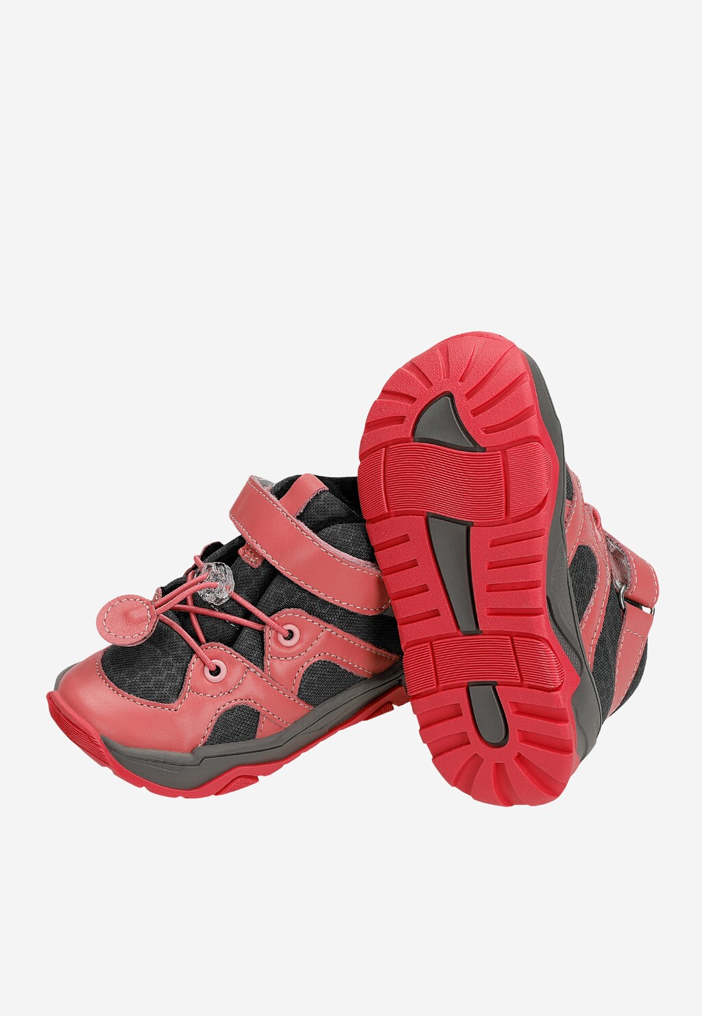 Trzewiki ocieplane BARTEK 1166-00KP, dla dziewcząt, różowo-szary Widok 8