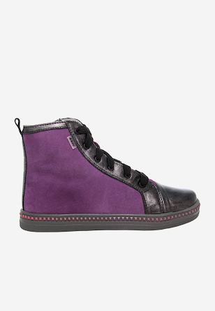 Fioletowe trzewiki BARTEK dla dziewcząt 14133-07