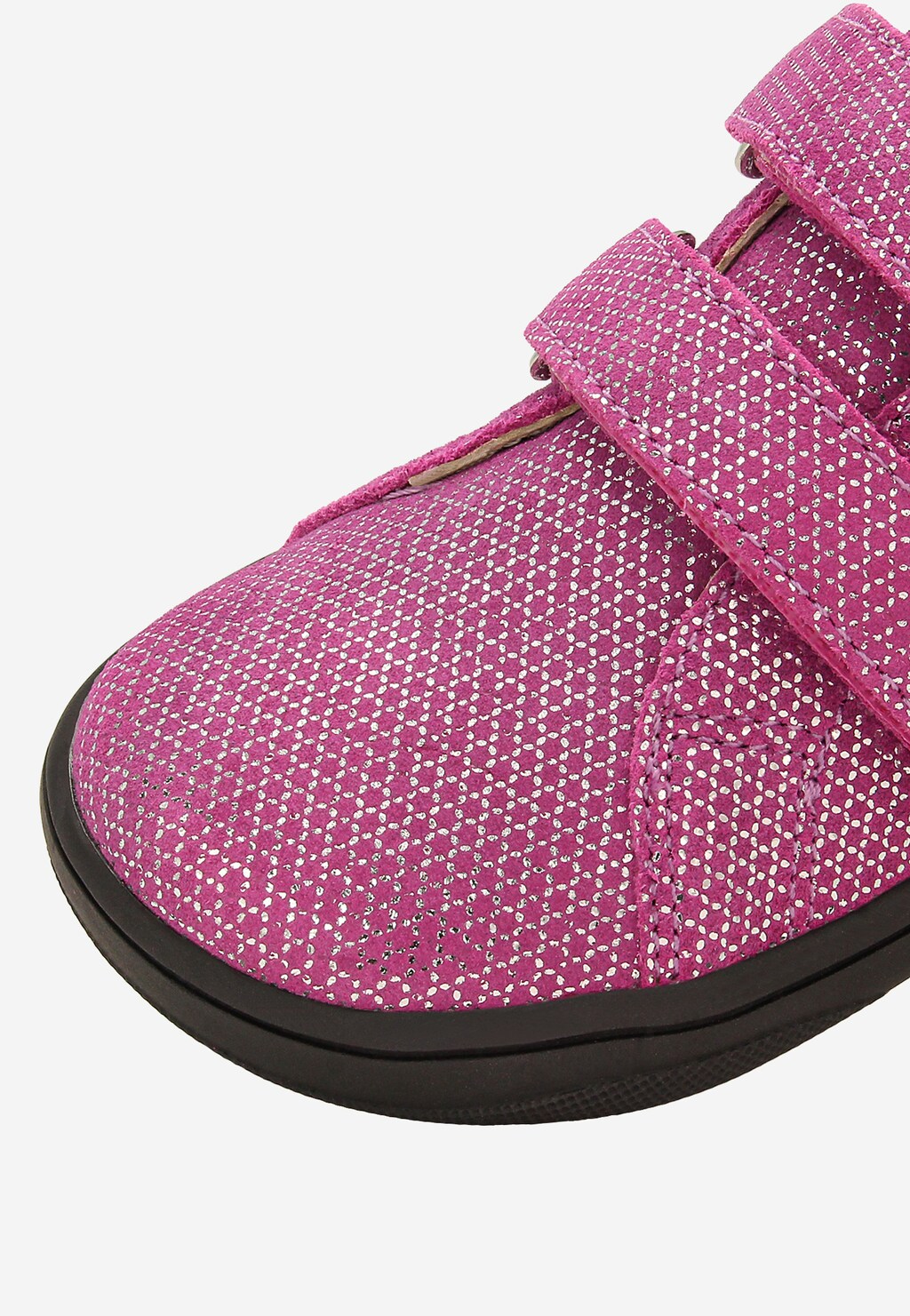 Ružové poltopánky barefoot s ligotavým vzorom BARTEK 83005-65 Widok 10