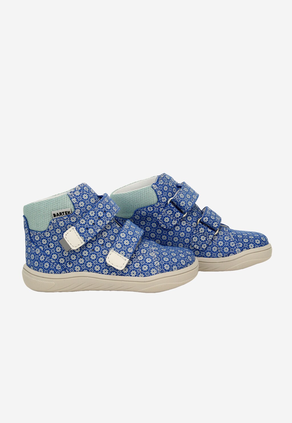 Trzewiki barefoot BARTEK 11043523, dla dziewcząt, niebieskie Widok 7