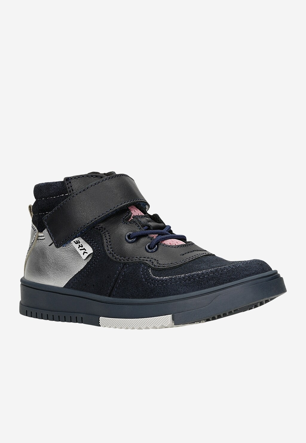 Zateplené čižmy BARTEK 14566008, pre dievčatá, tmavomodro-strieborné Widok 3