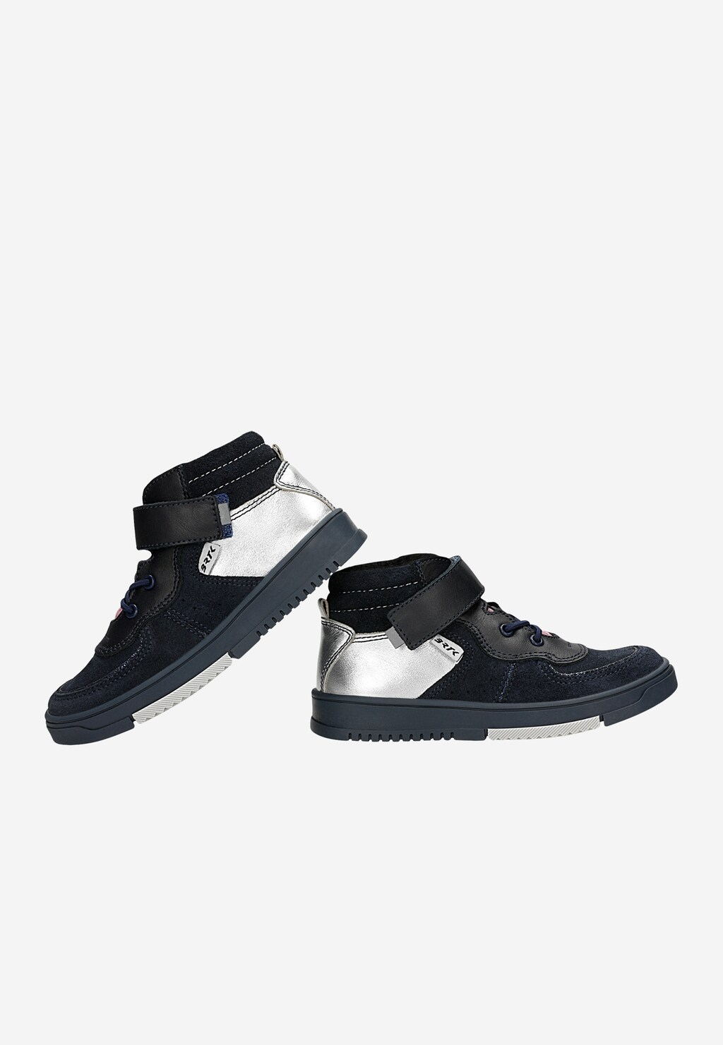 Zateplené čižmy BARTEK 14566008, pre dievčatá, tmavomodro-strieborné Widok 5