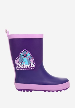 Fialové dievčenské gumáky Stitch | Lilo & Stitch BARTEK 86700-16