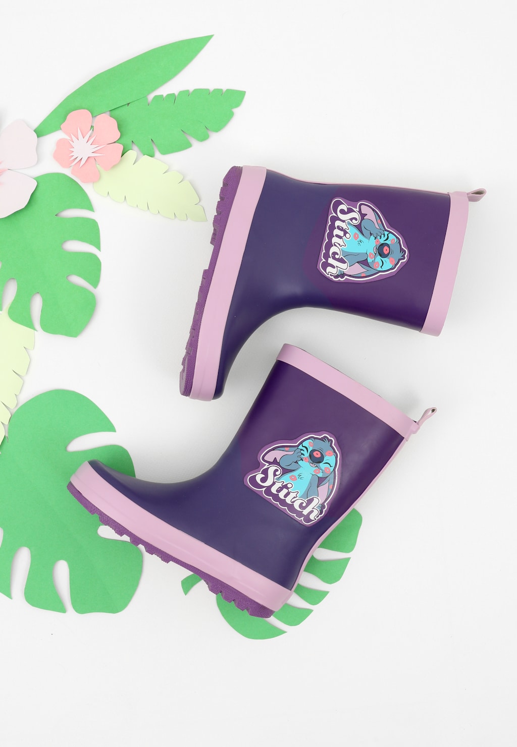 Fioletowe kalosze dziewczęce Stitch | Lilo & Stitch BARTEK 86700-16 Widok 8