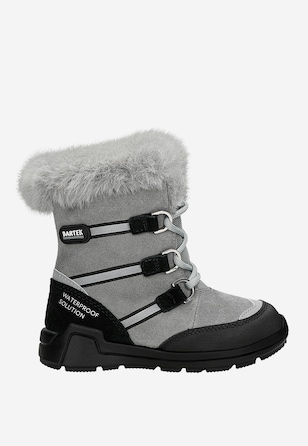 Cizme de zăpadă BARTEK, 85003-60, gri-negre