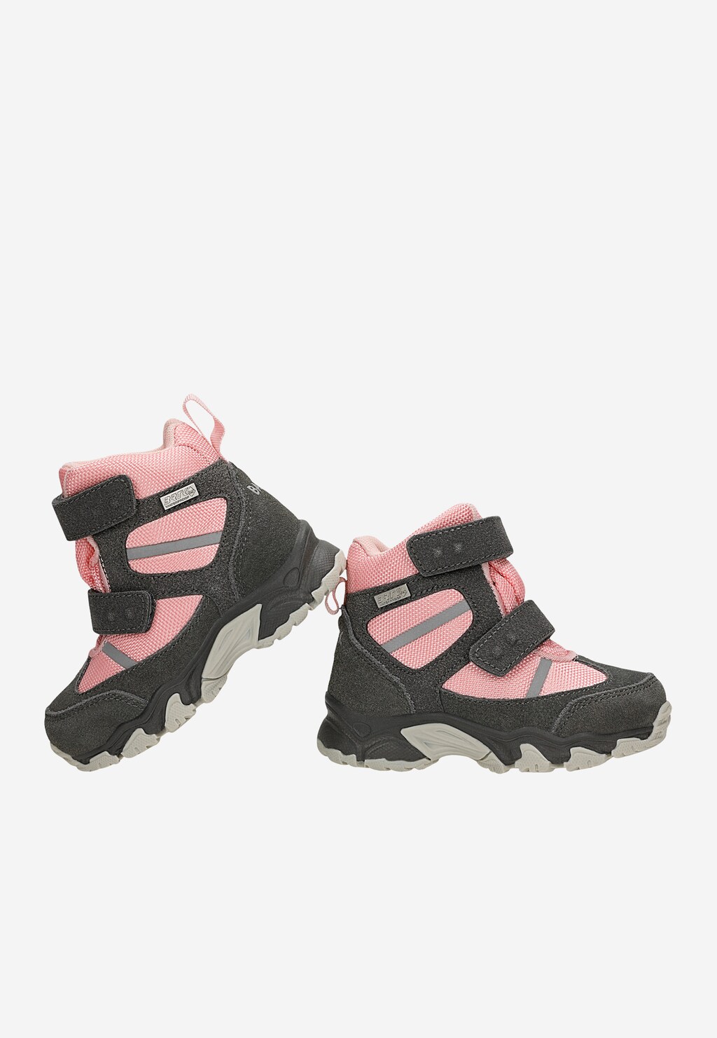Zateplené kotníkové boty BARTEK 11655003, pro dívky, šedo-růžové Widok 7