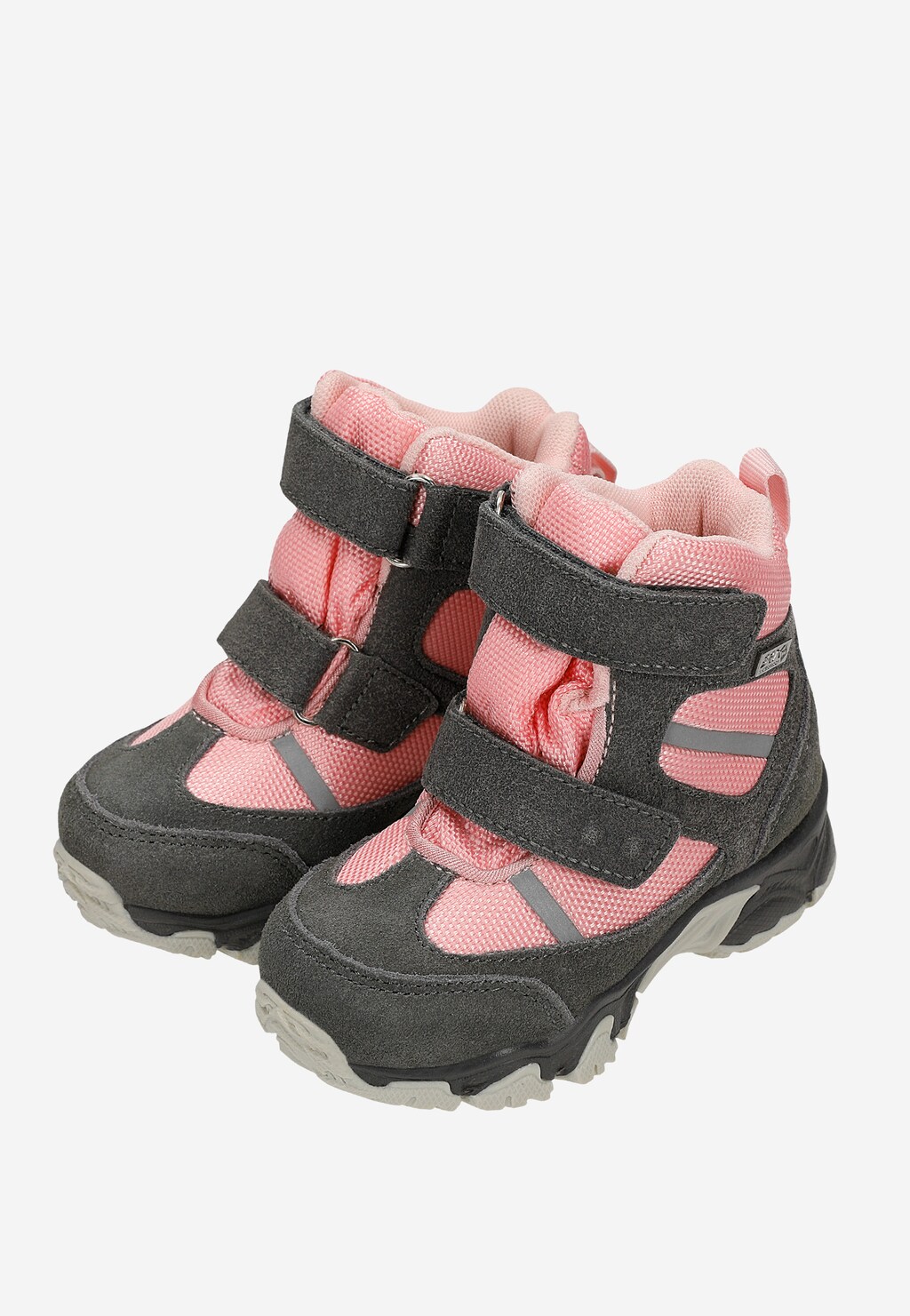 Zateplené kotníkové boty BARTEK 11655003, pro dívky, šedo-růžové Widok 8