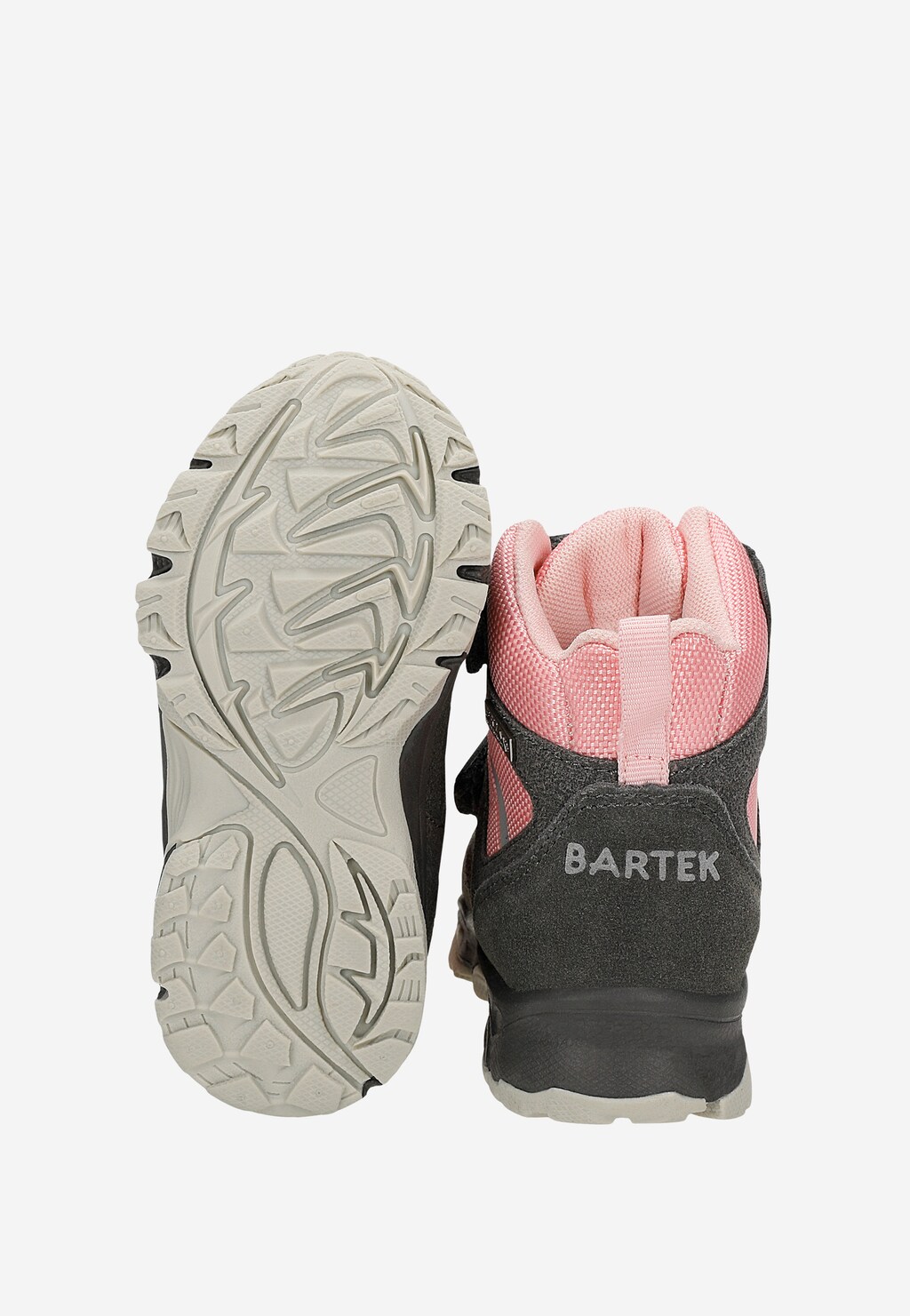 Zateplené kotníkové boty BARTEK 11655003, pro dívky, šedo-růžové Widok 9