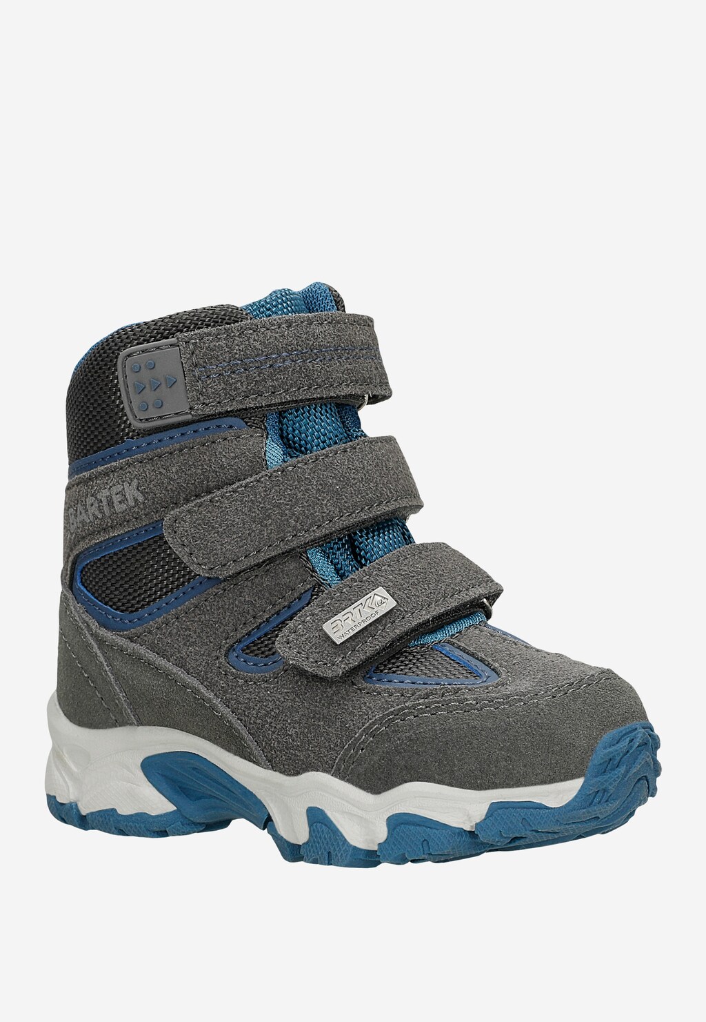 Zateplené kotníkové boty BARTEK 11656005, šedé Widok 3