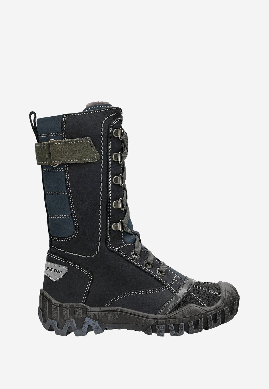 Zateplené kozačky BARTEK T-241960/D13, pro dívky, tmavě modré Widok 2