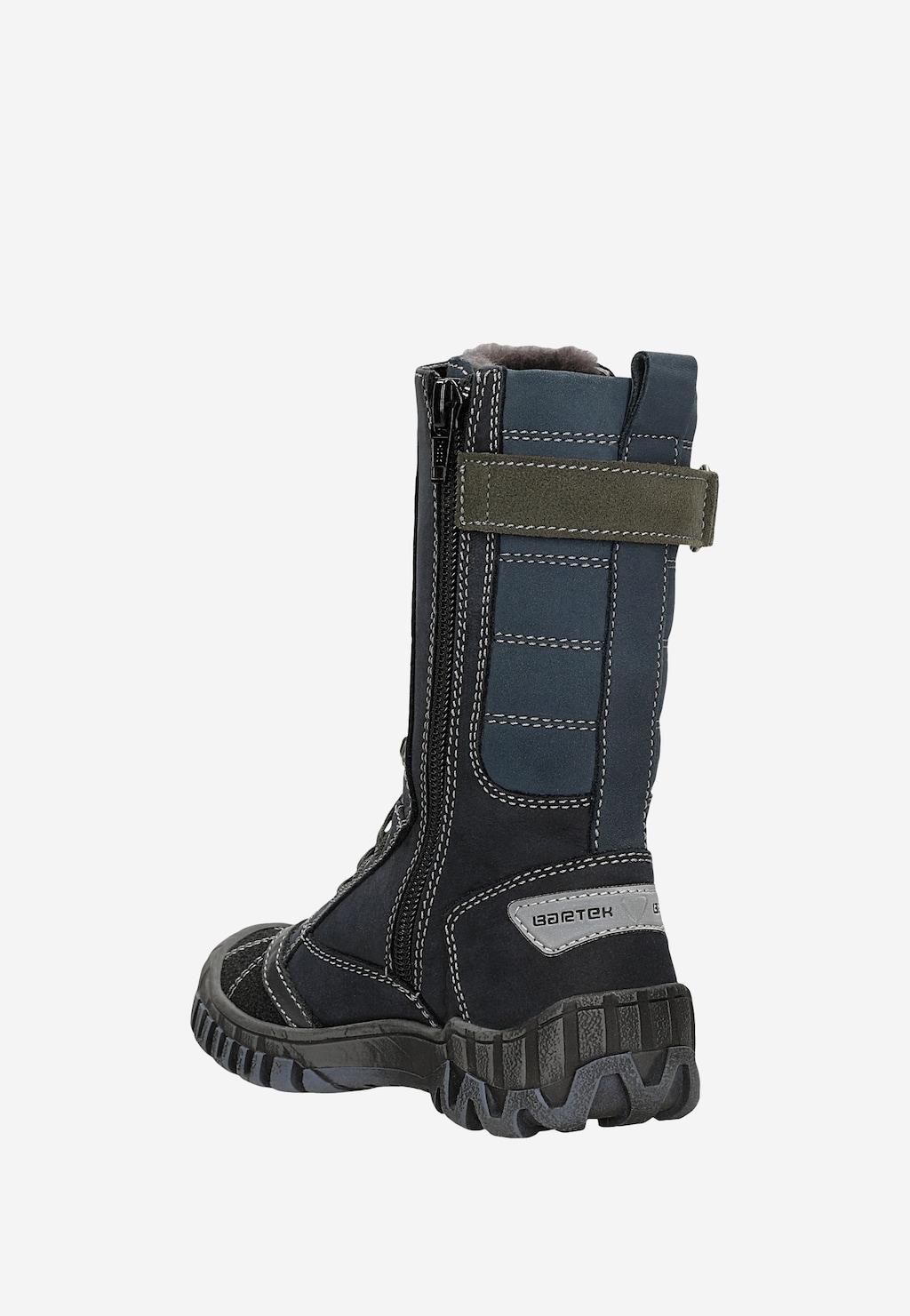 Zateplené kozačky BARTEK T-241960/D13, pro dívky, tmavě modré Widok 4