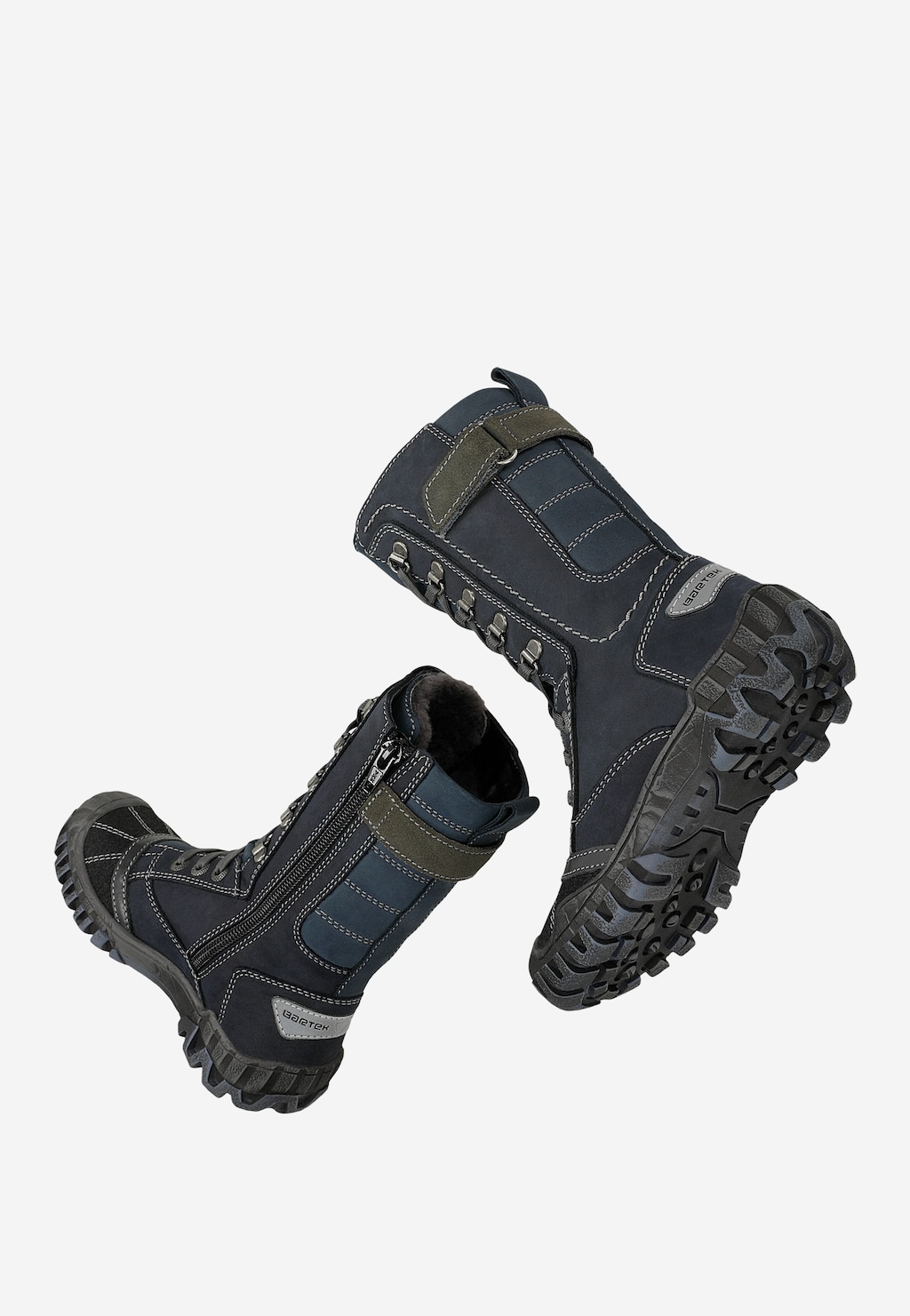 Zateplené kozačky BARTEK T-241960/D13, pro dívky, tmavě modré Widok 8