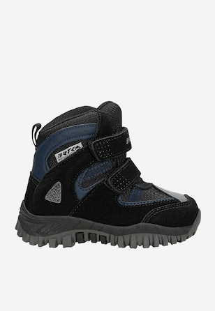 Ghete îmblănite pentru fete BARTEK 11603007, negru-albastru