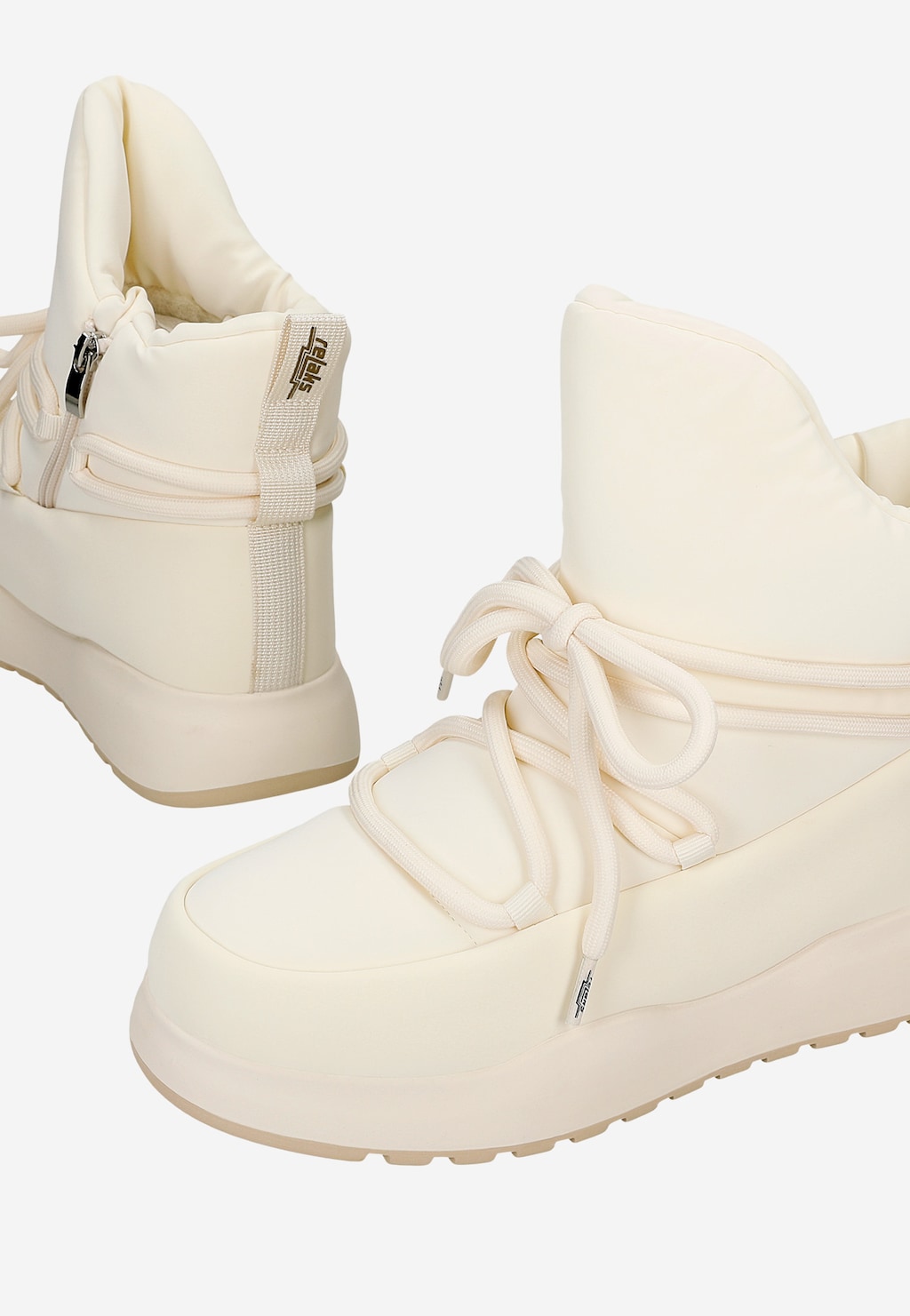 Biele dámske snežnice nad členok R55142-49 Widok 7