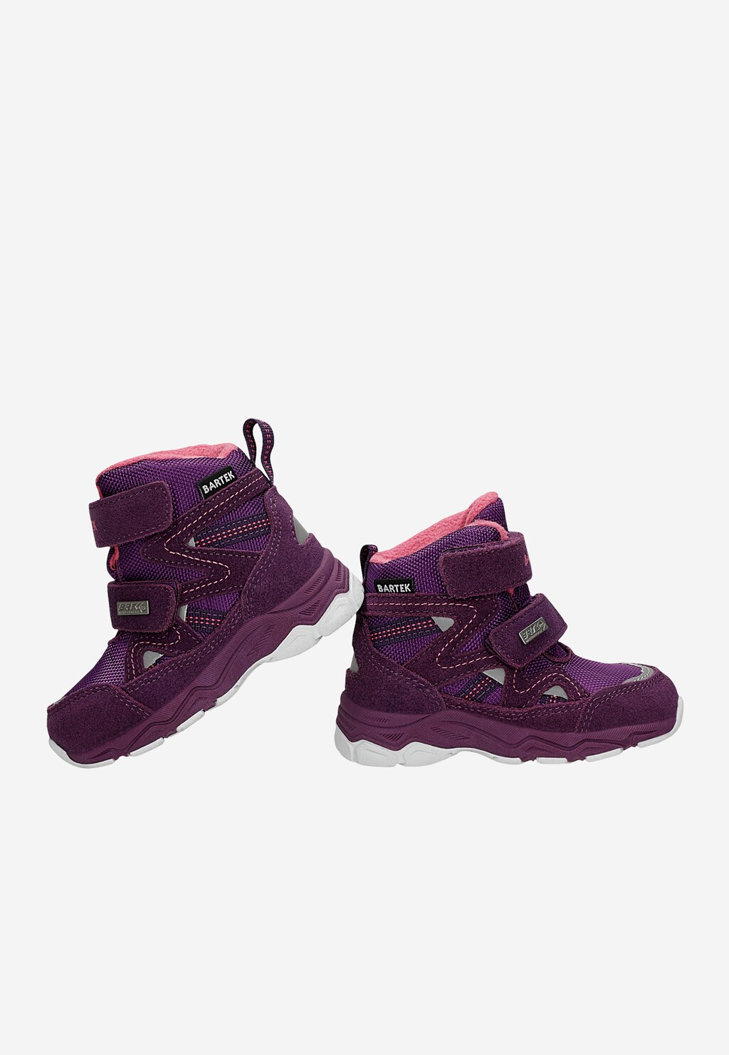 Zateplené členkové topánky BARTEK 14654004, pre dievčatá, fialové Widok 7