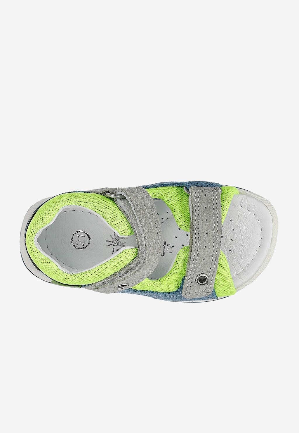 Sandály BARTEK 11848-024, pro chlapce, modro-šedo-zelené Widok 5