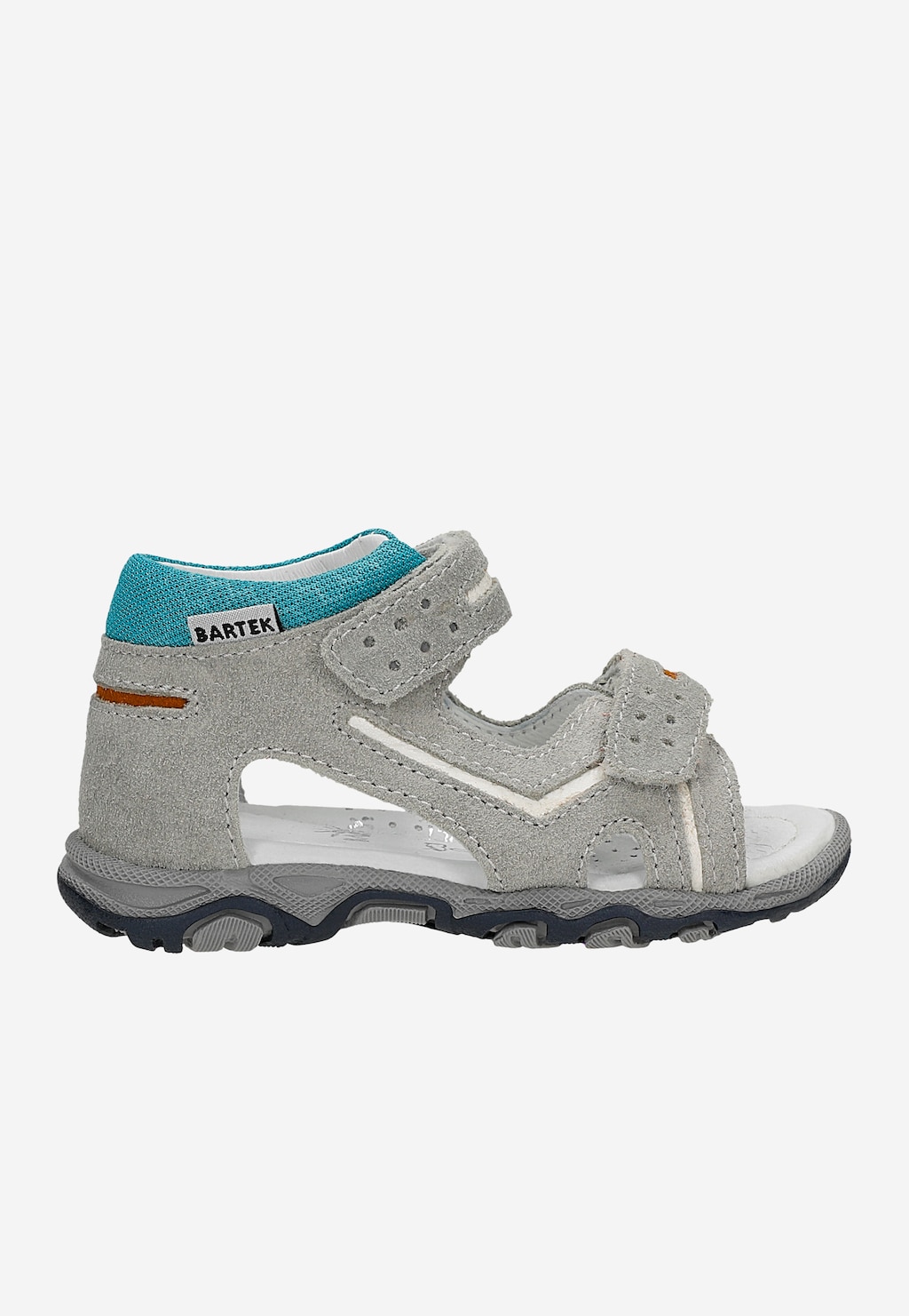 Sandále BARTEK 118250-30, pre chlapcov, sivé Widok 2