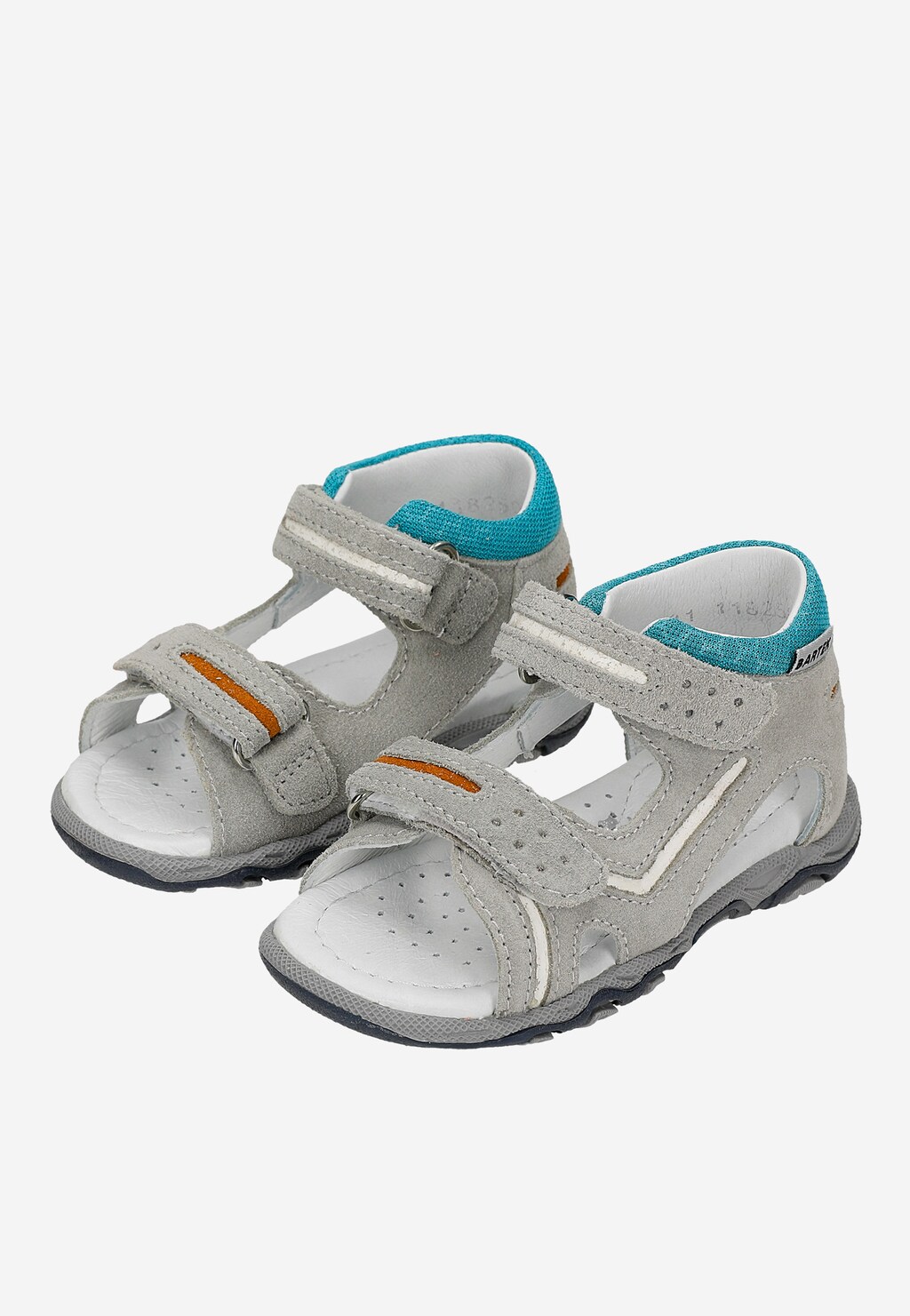 Sandále BARTEK 118250-30, pre chlapcov, sivé Widok 8